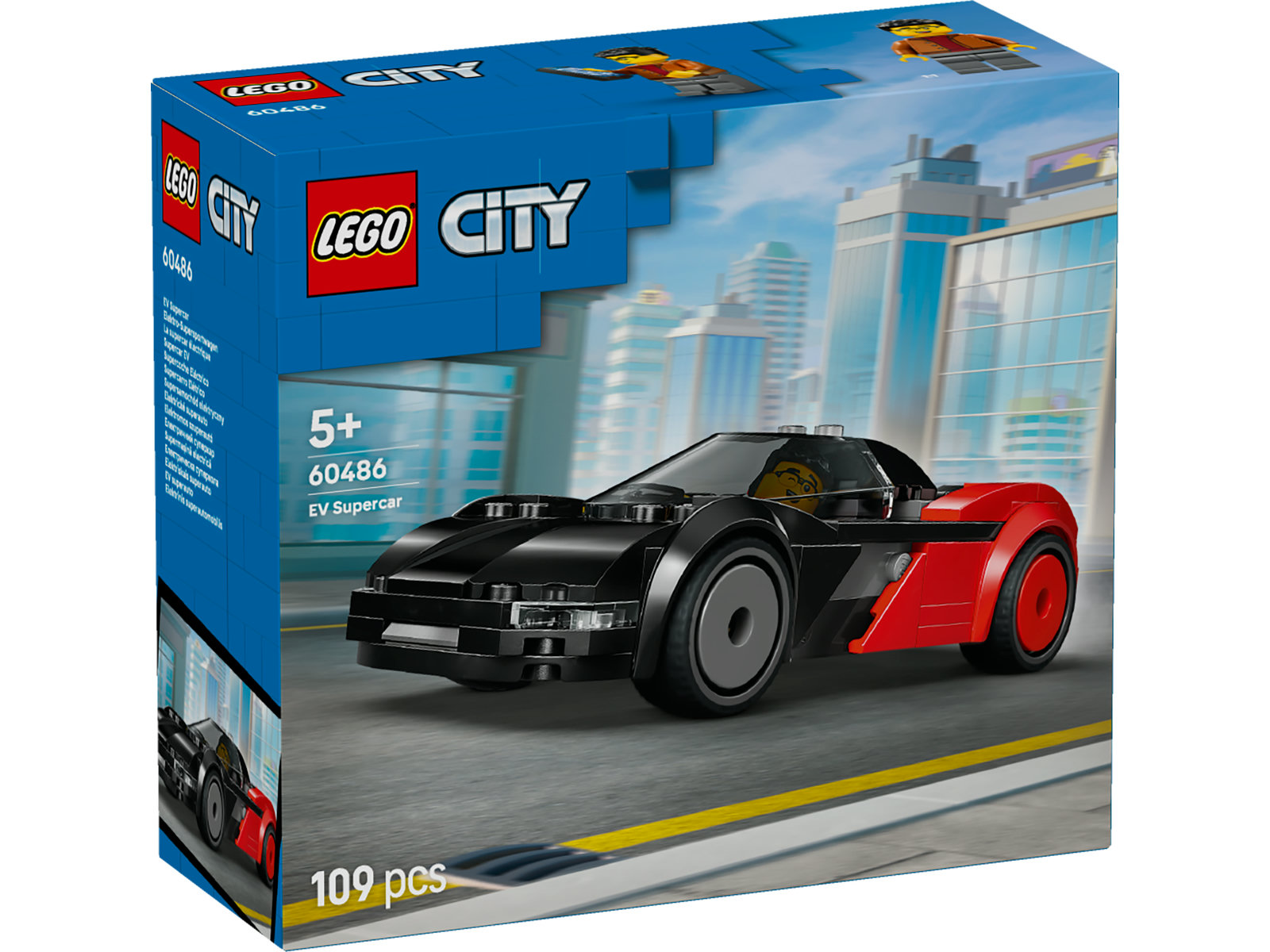 LEGO® City 60486 - Elektro-Supersportwagen