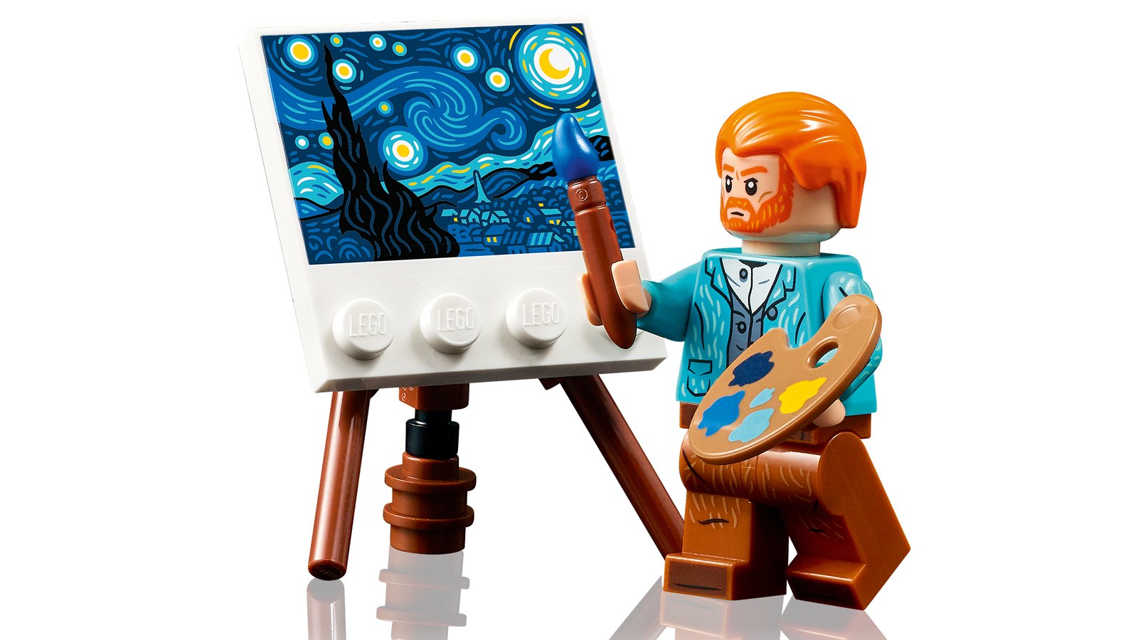 LEGO 21333 LEGO® Ideas 21333 - Vincent van Gogh – Sternennacht – Detailansicht 2