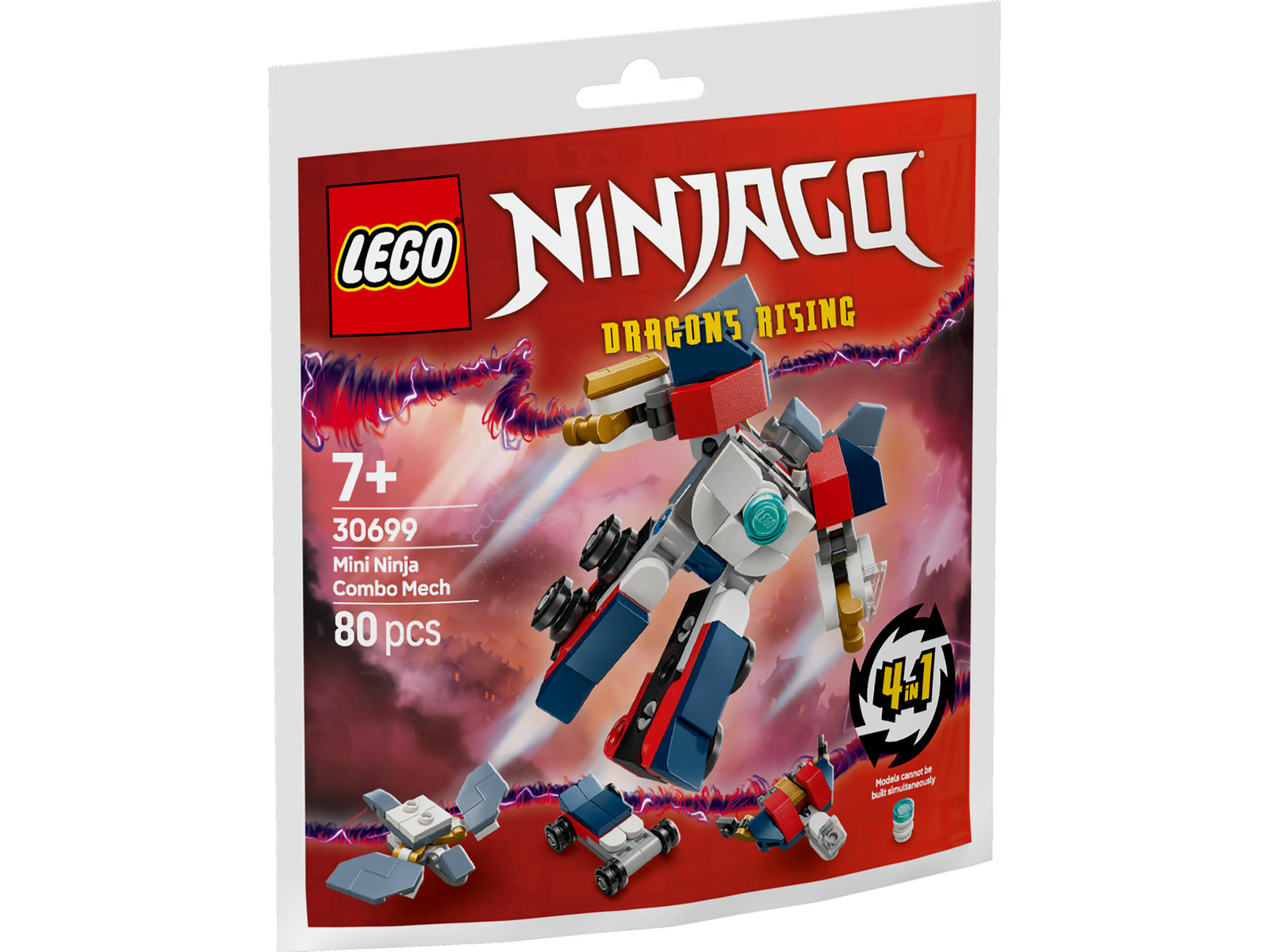 LEGO® Ninjago 30699 - Mini-Kombi-Mech der Ninja LEGO® Ninjago 30699 - Mini-Kombi-Mech der Ninja