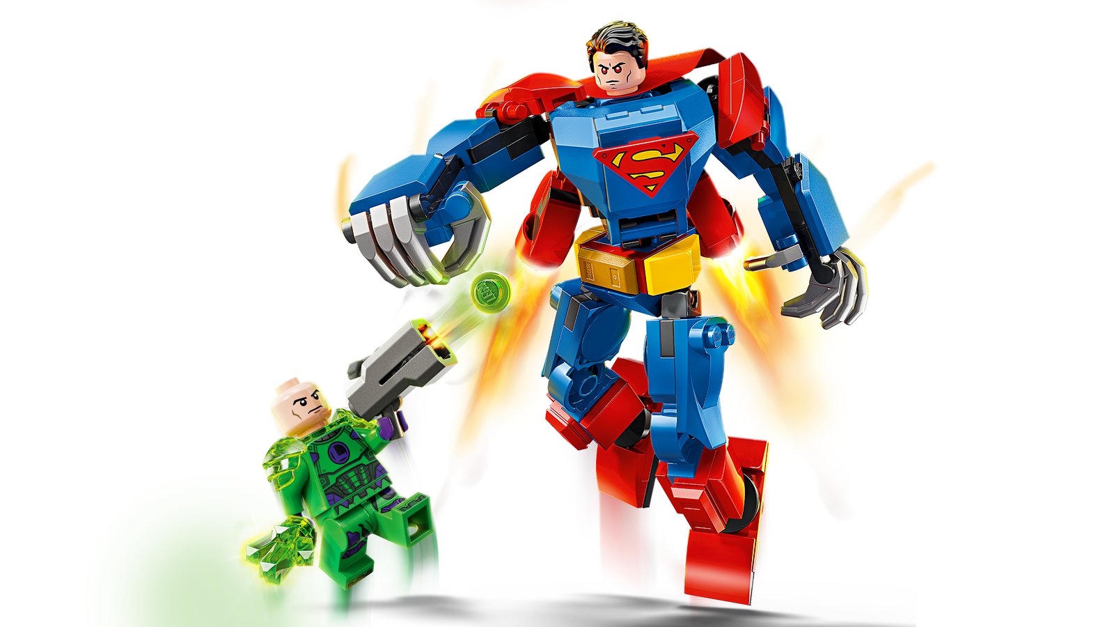 LEGO 76302 LEGO® Super Heroes 76302 - Superman™ Mech vs. Lex Luthor™ – Primaeres Produktbild