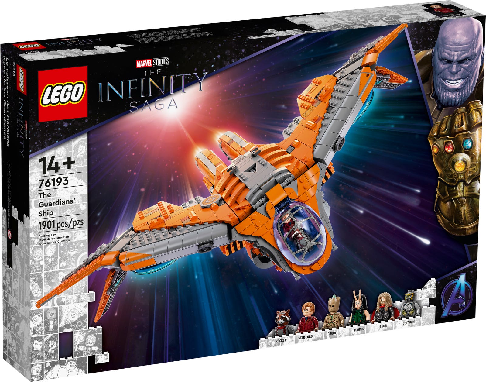 LEGO® Marvel 76193 - Das Schiff der Wächter LEGO® Marvel 76193 - Das Schiff der Wächter