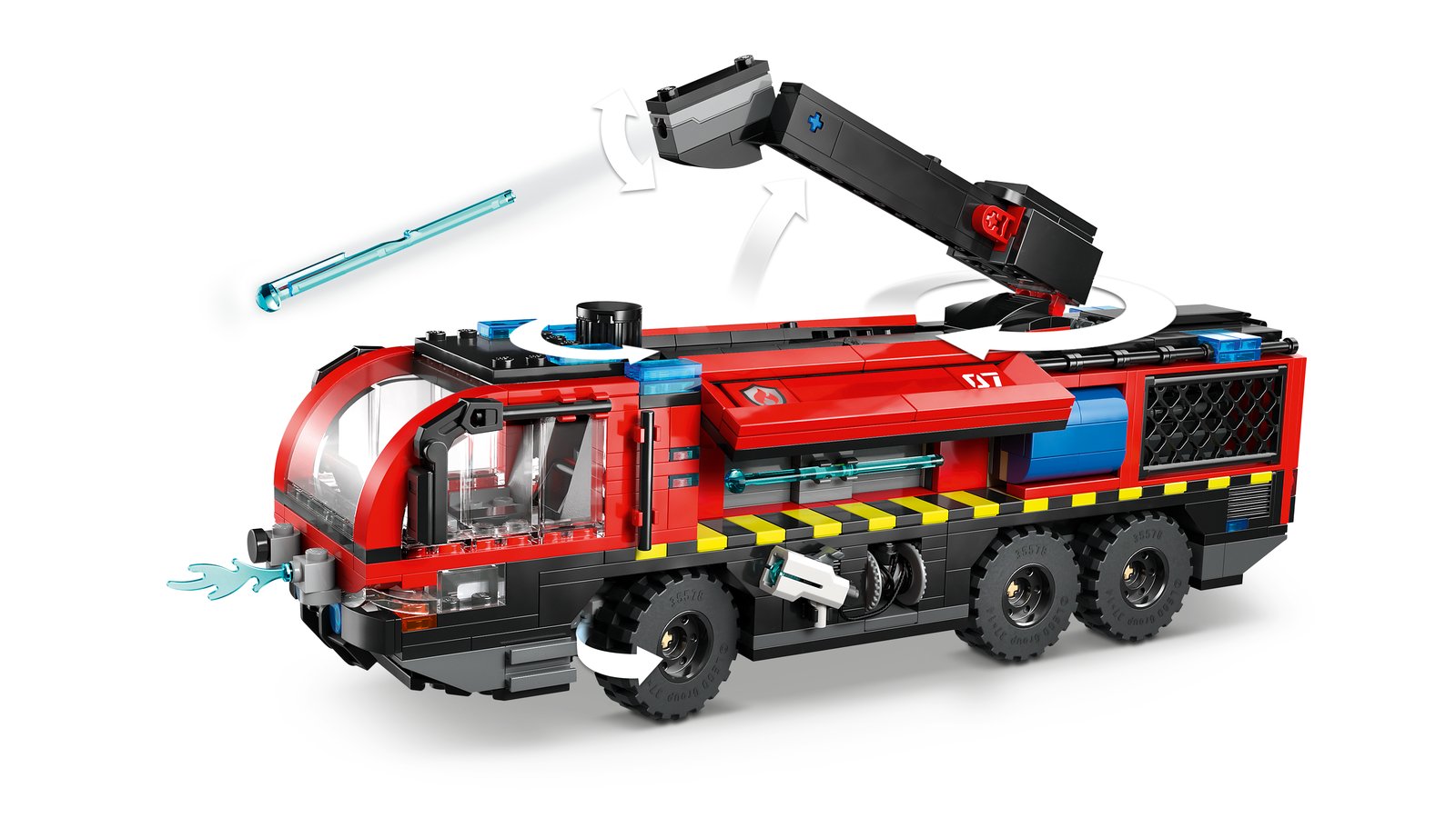LEGO 60499 LEGO® City 60499 - Flughafenlöschfahrzeug – Detailansicht 3