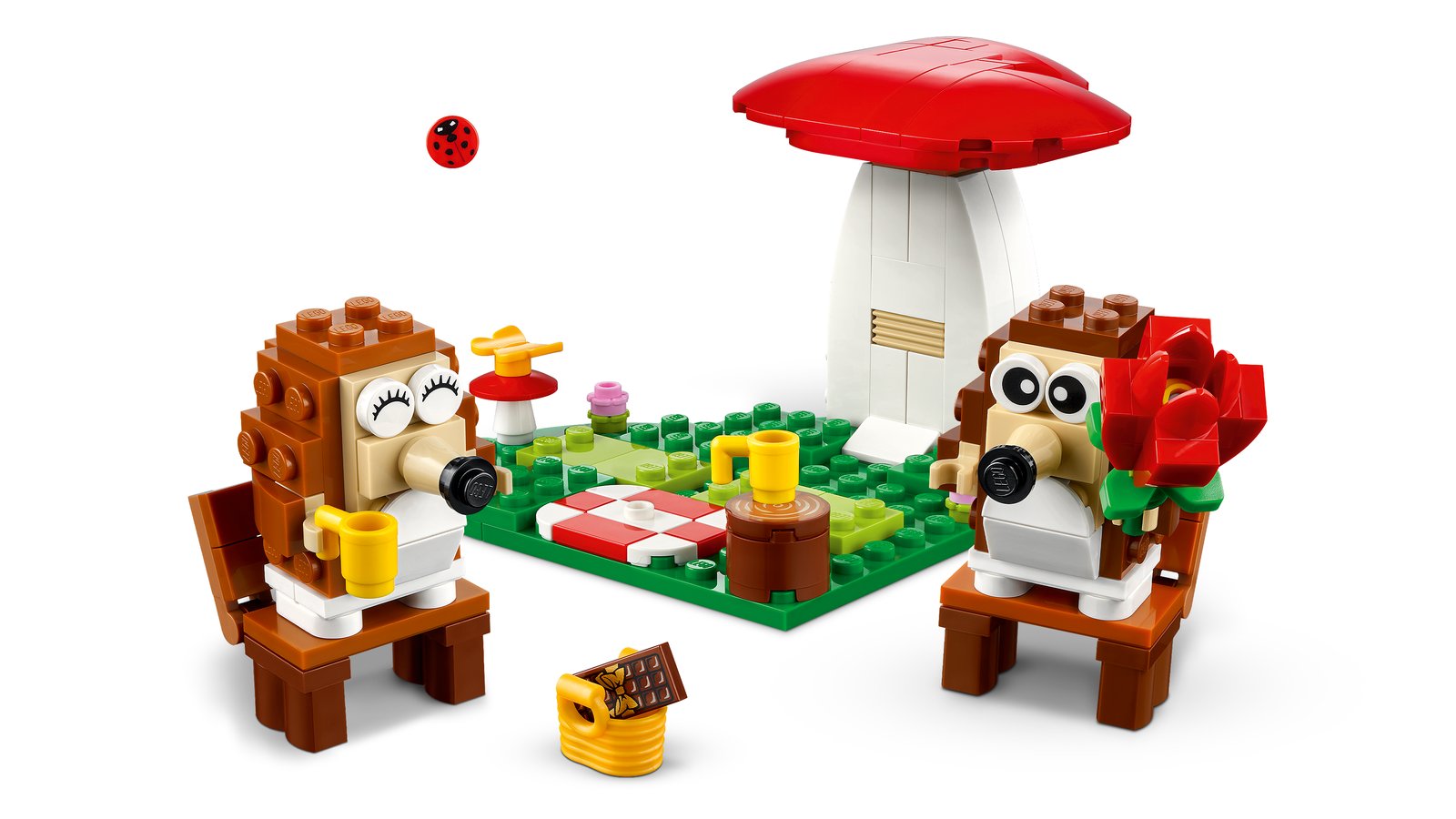 LEGO 40711 LEGO® 40711 - Igel und ihr Picknick-Date – Primaeres Produktbild