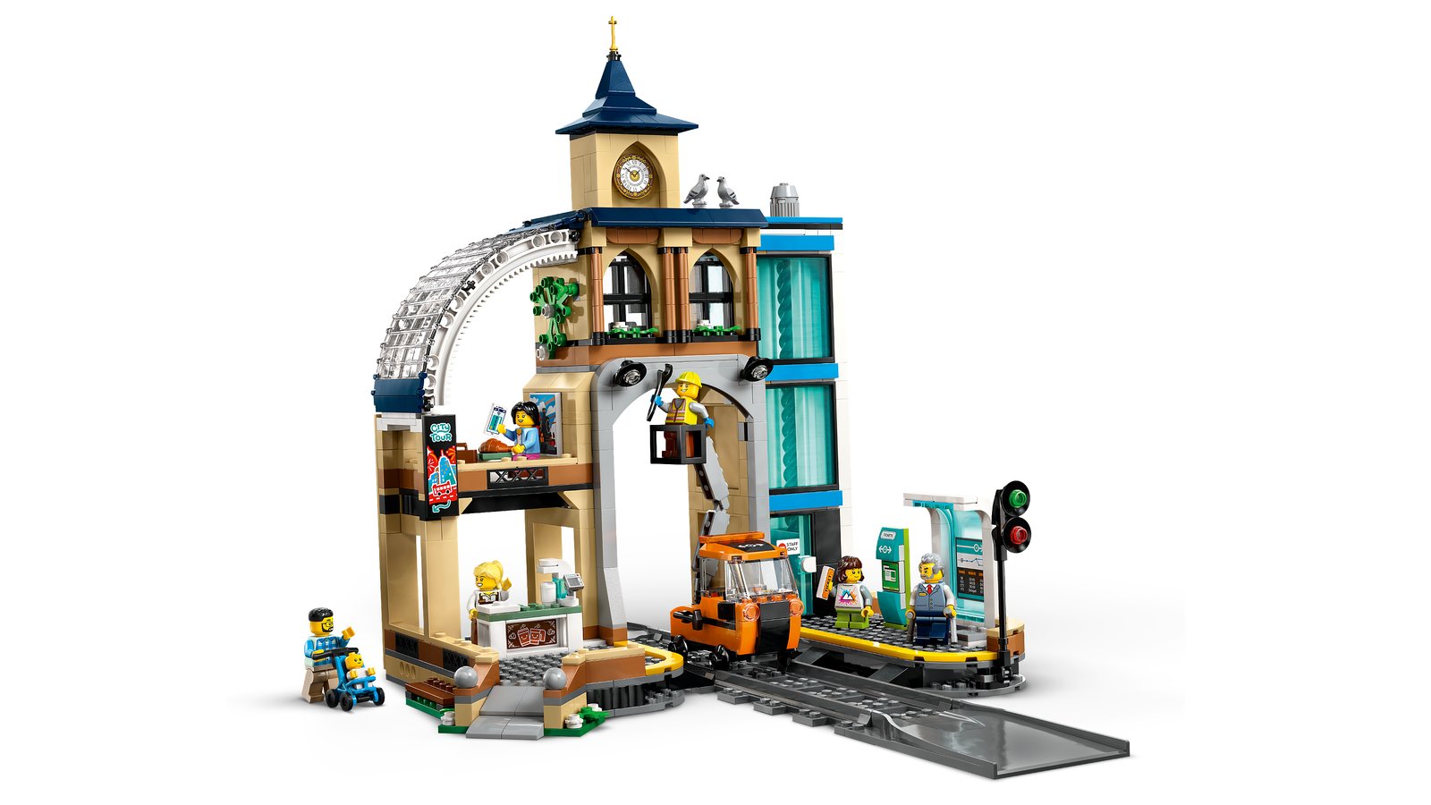 LEGO 60469 LEGO® City 60469 - Hauptbahnhof – Primaeres Produktbild