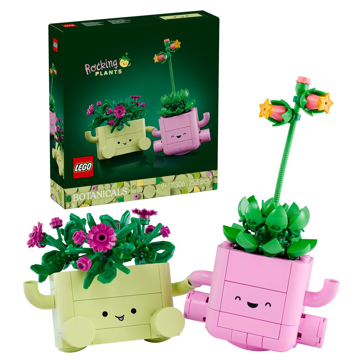 LEGO 11506 LEGO® Botanicals 11506 - Schaukelnde Pflanzen – Box & Produkt