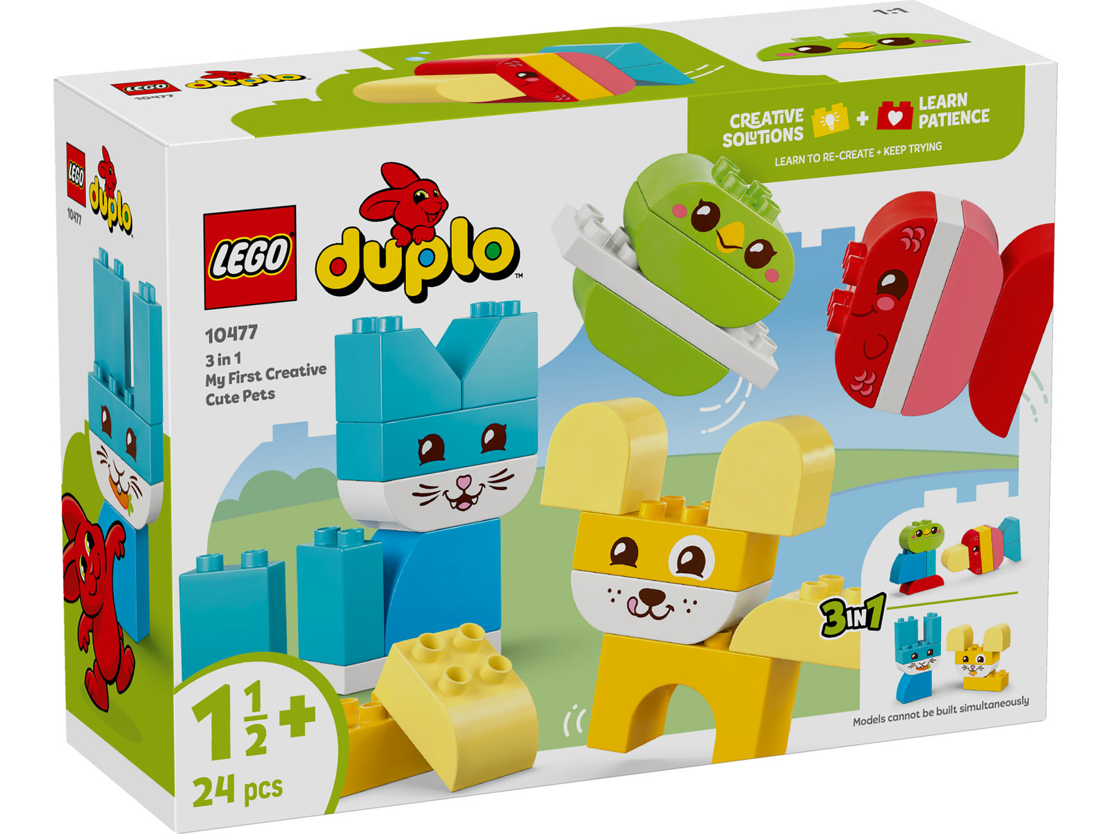 LEGO® DUPLO My First 10477 - 3-in-1 Kreative Tiere