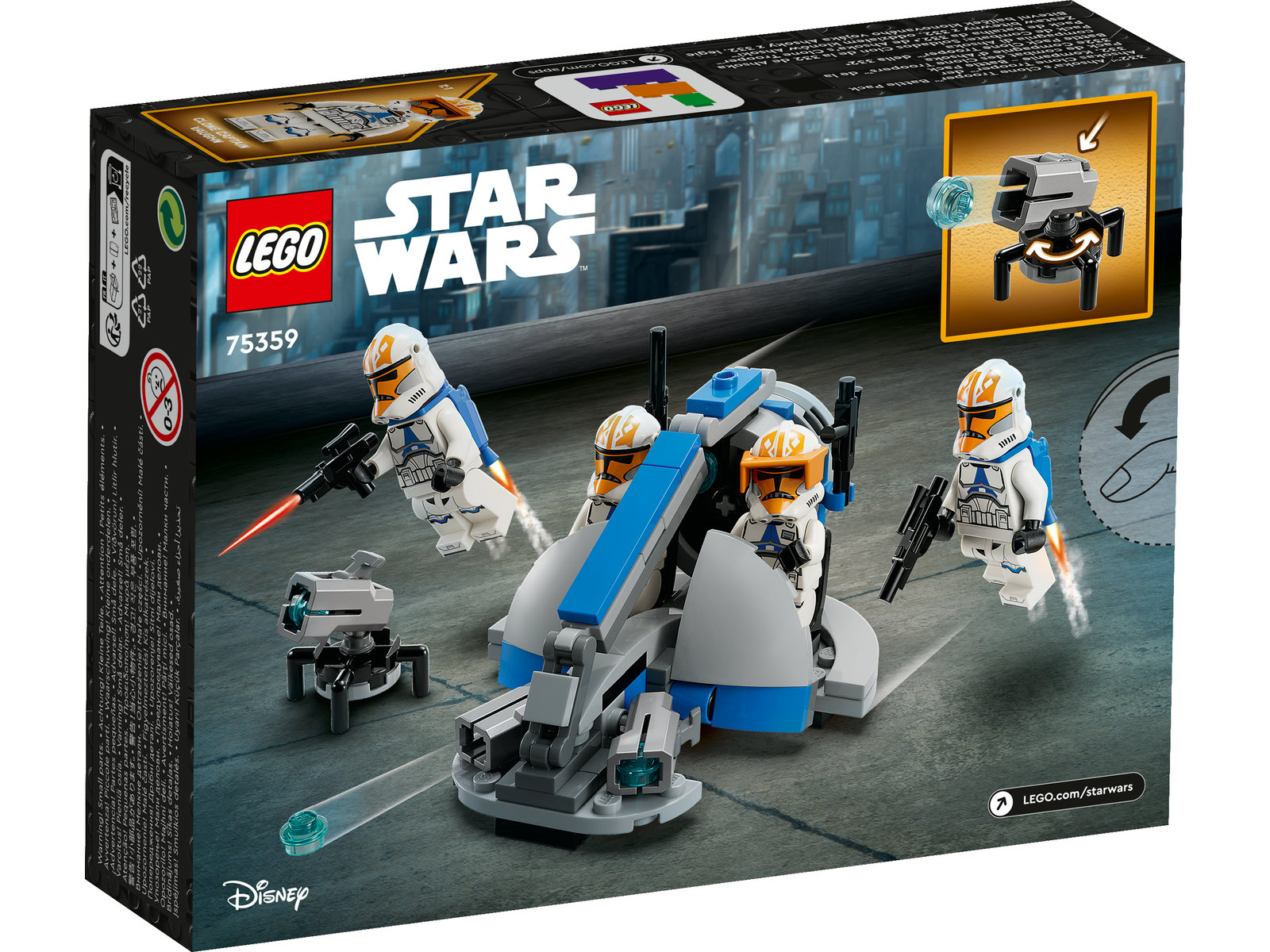 LEGO® Star Wars™ 75359 - Ahsokas Clone Trooper™ der 332. Kompanie – Battle Pack