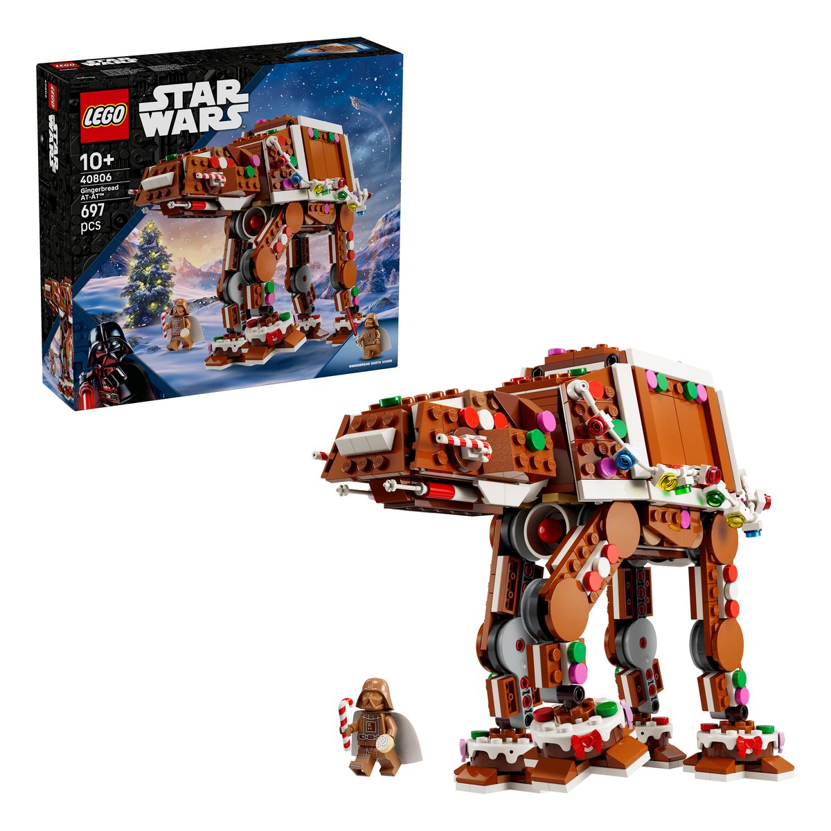 LEGO 40806 LEGO® Star Wars™ 40806 - Lebkuchen AT-AT™ – Box & Produkt