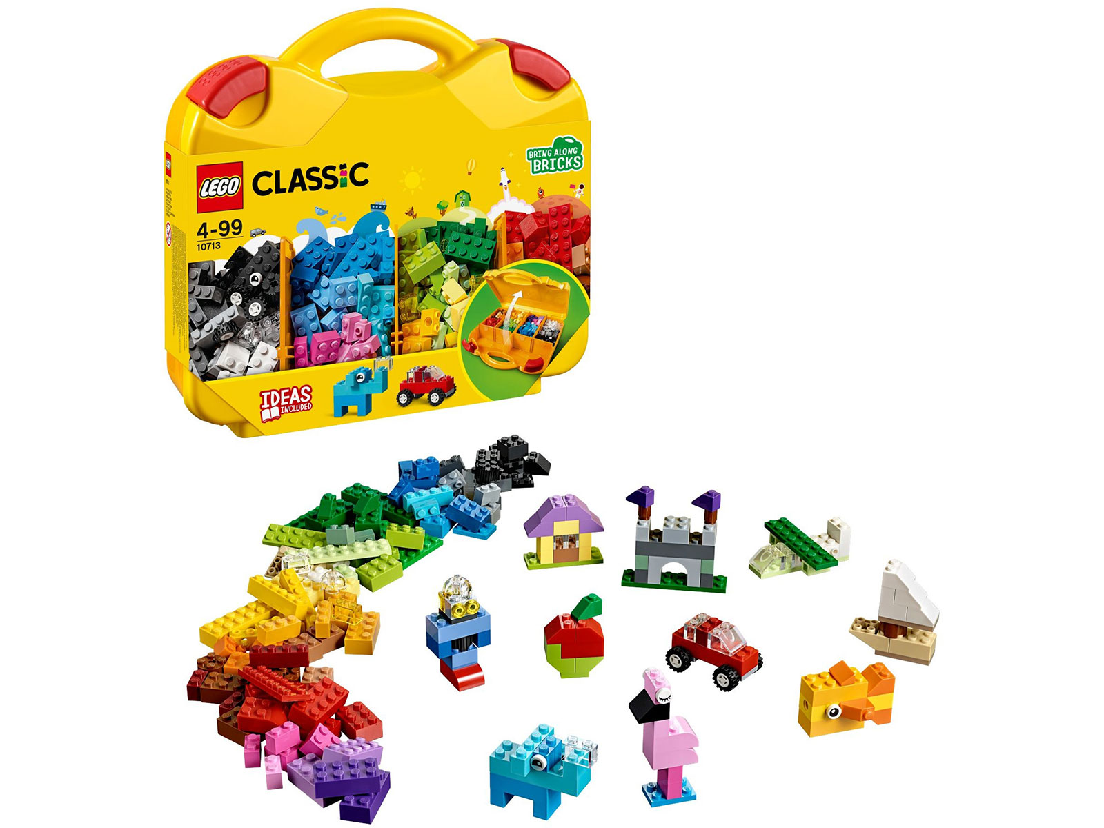 LEGO® Classic 10713 - LEGO® Bausteine Starterkoffer - Farben sortieren