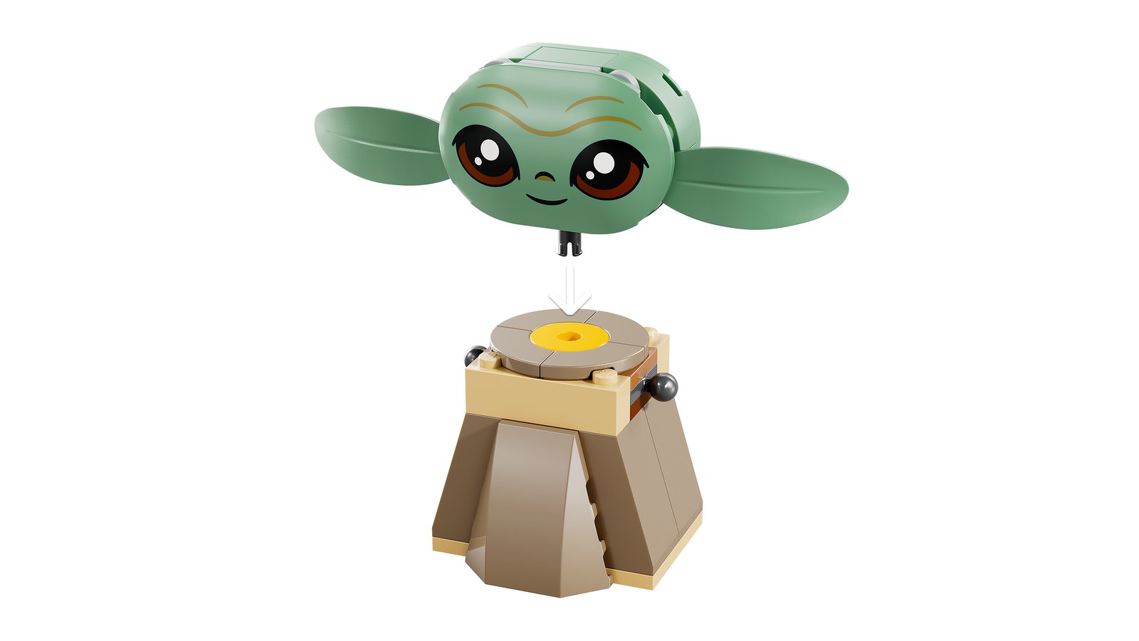 LEGO 75443 LEGO® Star Wars™ 75443 - Grogus Zuhause – Detailansicht 3