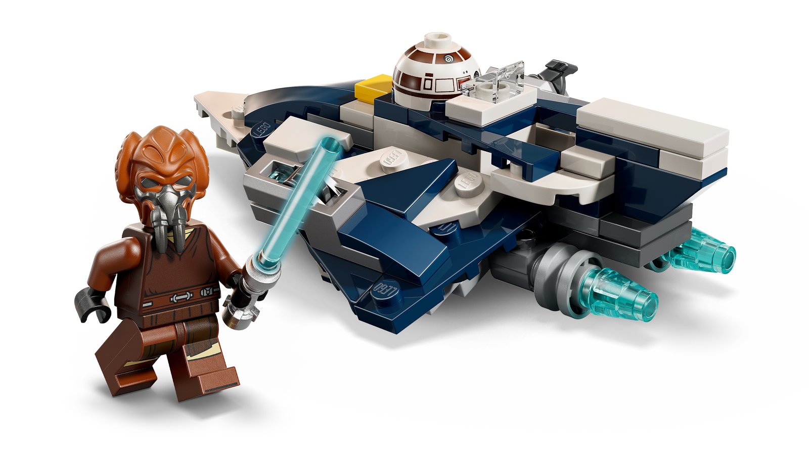 LEGO 75400 LEGO® Star Wars™ 75400 - Plo Koons Jedi Starfighter™ Microfighter – Detailansicht 1