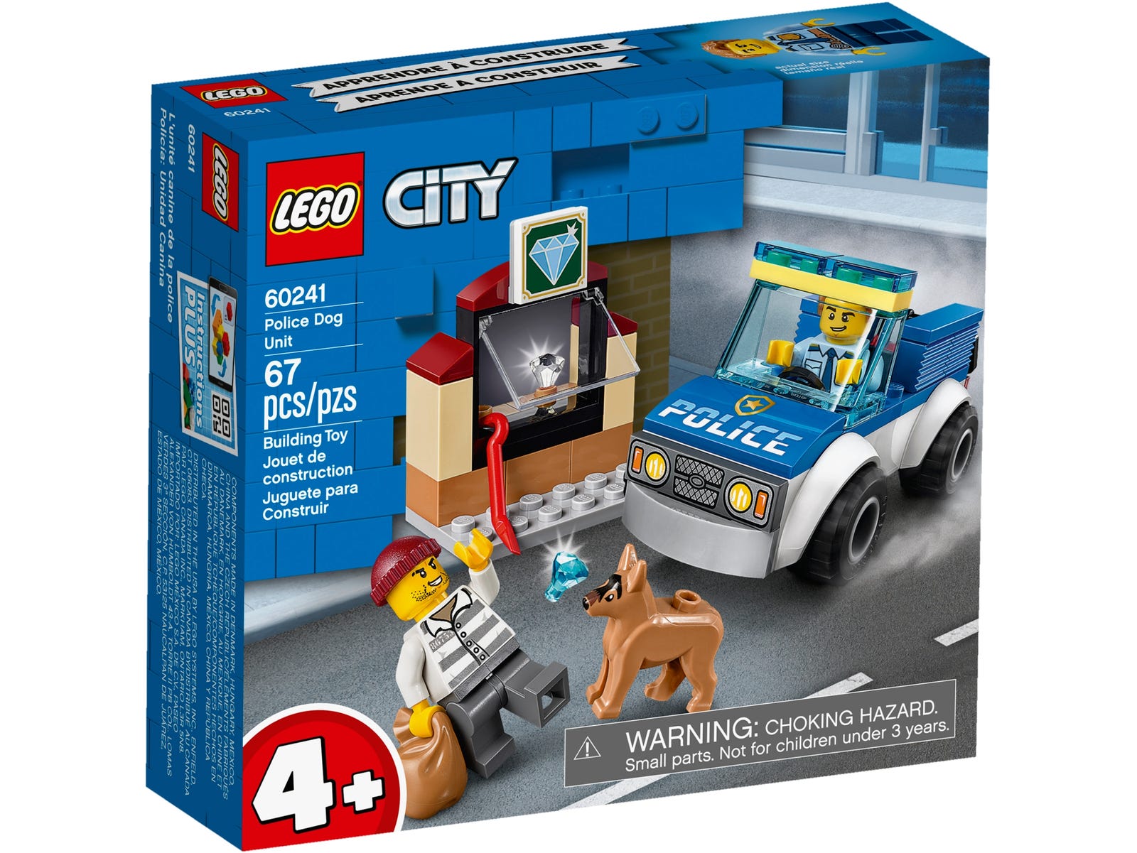LEGO® City 60241 - Polizeihundestaffel - Box Front
