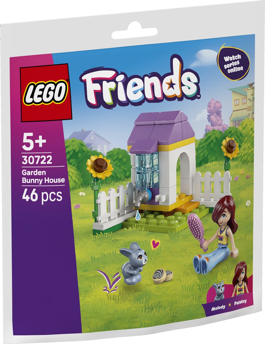 LEGO® Friends 30722 - Garten mit Hasenstall