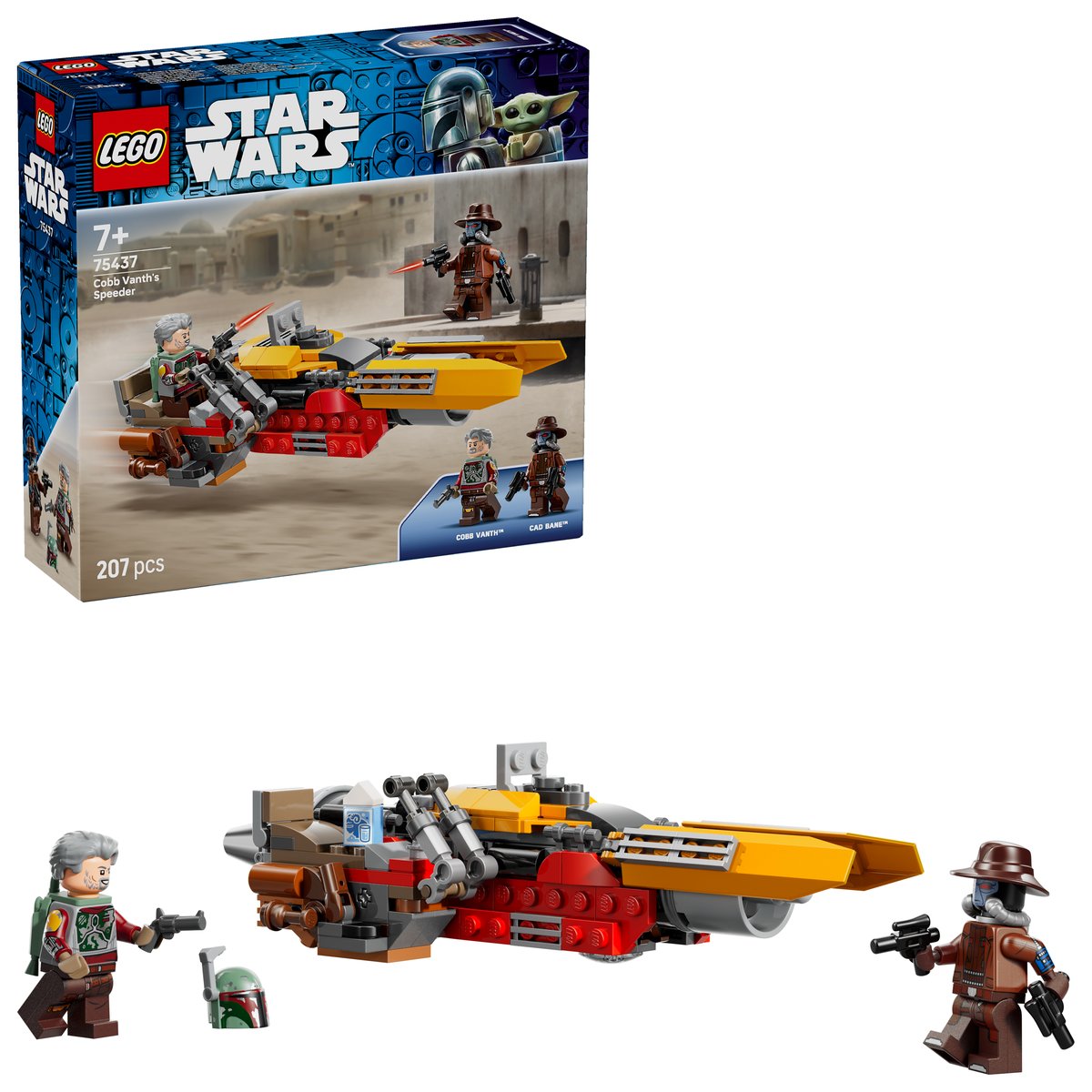 LEGO 75437 LEGO® Star Wars™ 75437 - Cobb Vanths Speeder – Box & Produkt