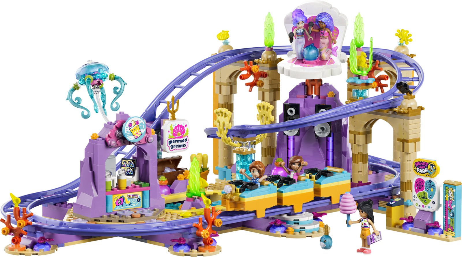 LEGO 42703 LEGO® Friends 42703 - Meerjungfrauen-Achterbahn – Produktfoto
