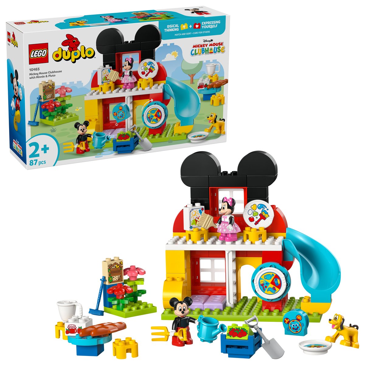 LEGO 10465 LEGO® DUPLO® Disney 10465 - Micky Maus Wunderhaus mit Minnie und Pluto – Box & Produkt