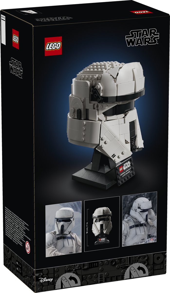 LEGO 75458 LEGO® Star Wars™ 75458 - Helm eines AT-RT-Piloten des Restimperiums – Verpackung hinten