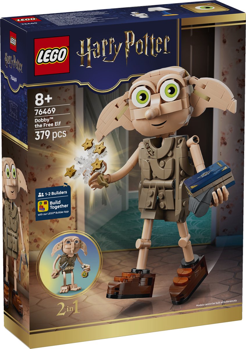 LEGO 76469 LEGO® Harry Potter™ 76469 - Dobby, der Freie Elf – Verpackung vorne