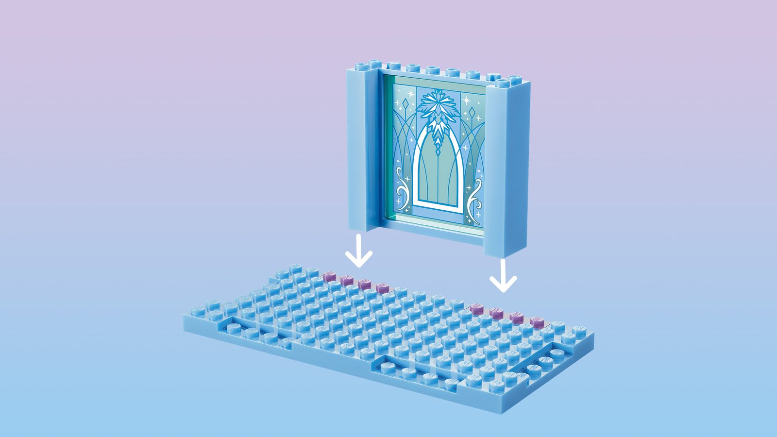 LEGO 43281 LEGO® Disney Princess 43281 - Elsas Schlittenfahrt um den Eispalast – Detailansicht 3