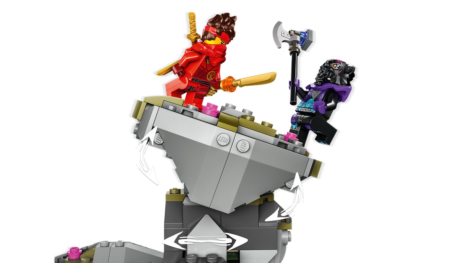 LEGO 71819 LEGO® Ninjago 71819 - Drachenstein-Tempel – Detailansicht 3