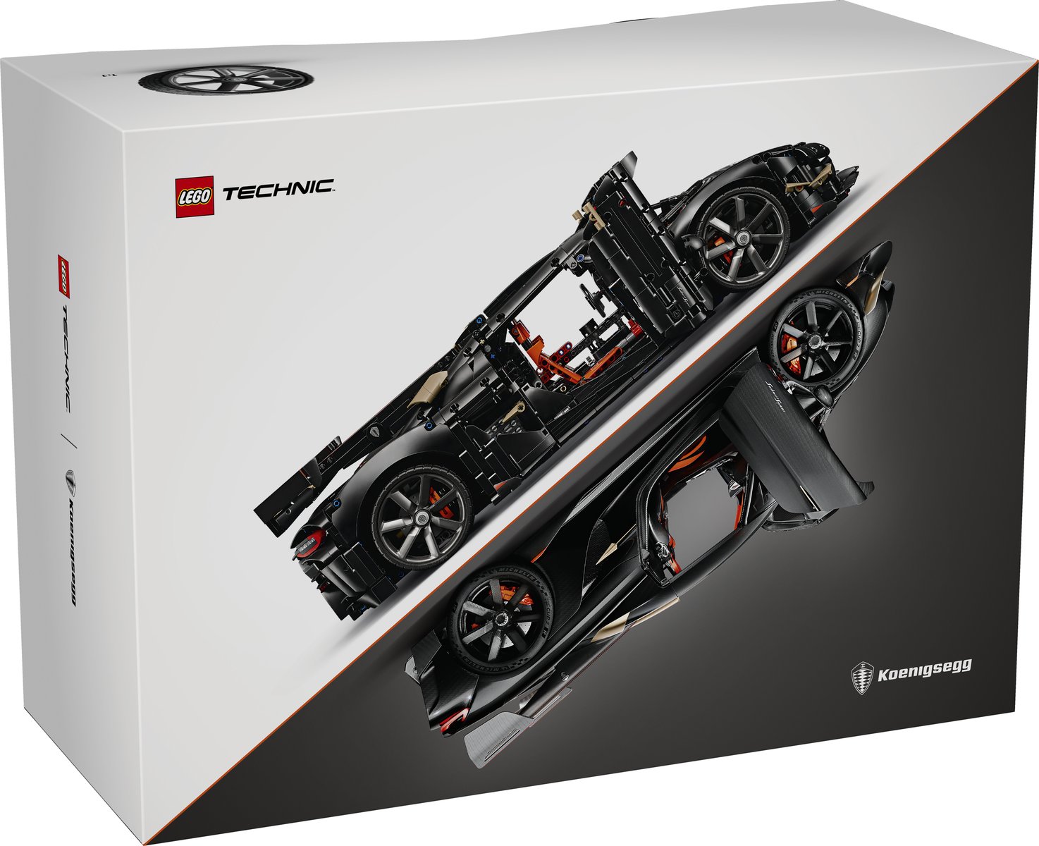 LEGO 42232 LEGO® Technic Koenigsegg Sadair’s Spear Hypercar 42232 - Koenigsegg Sadair's Spear Hypercar – Verpackung vorne
