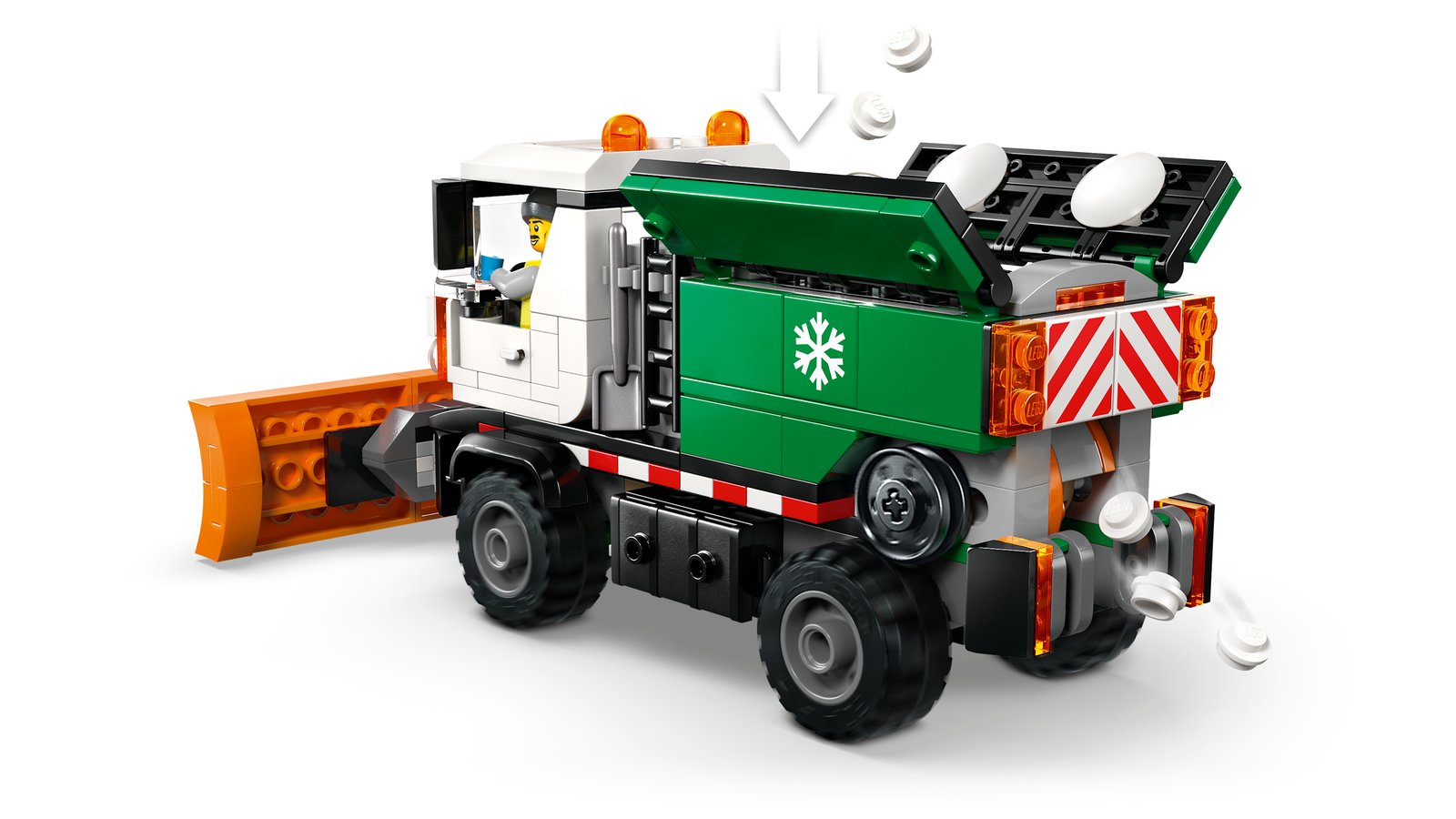 LEGO 60490 LEGO® LEGO City 60490 - Schneepflug – Detailansicht 2