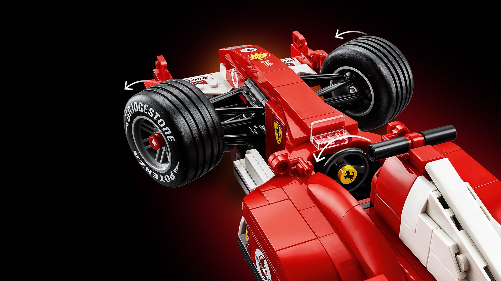 LEGO 11375 LEGO® Icons 11375 - Ferrari F2004 und Michael Schumacher – Detailansicht 5