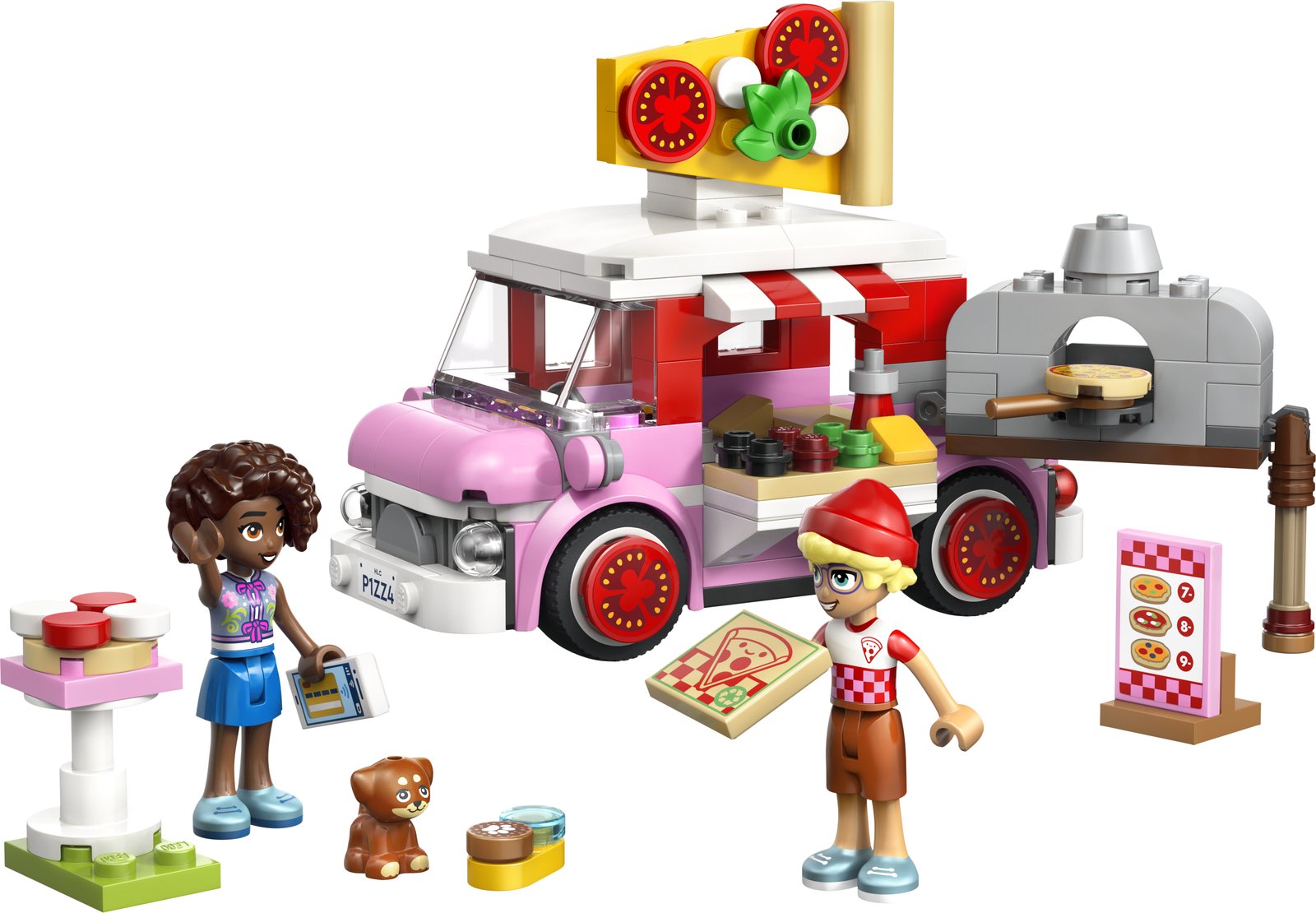 LEGO 42694 LEGO® Friends 42694 - Pizzawagen – Produktfoto