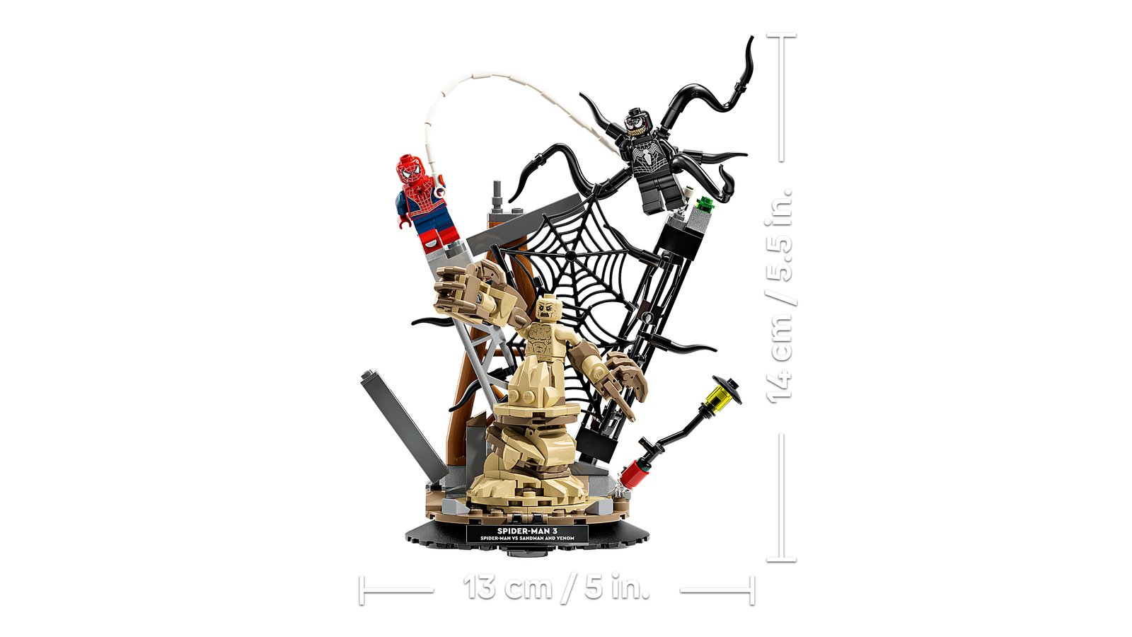 LEGO 76334 LEGO® Super Heroes Marvel 76334 - Großer Showdown: Spider-Man vs. Sandman – Detailansicht 2