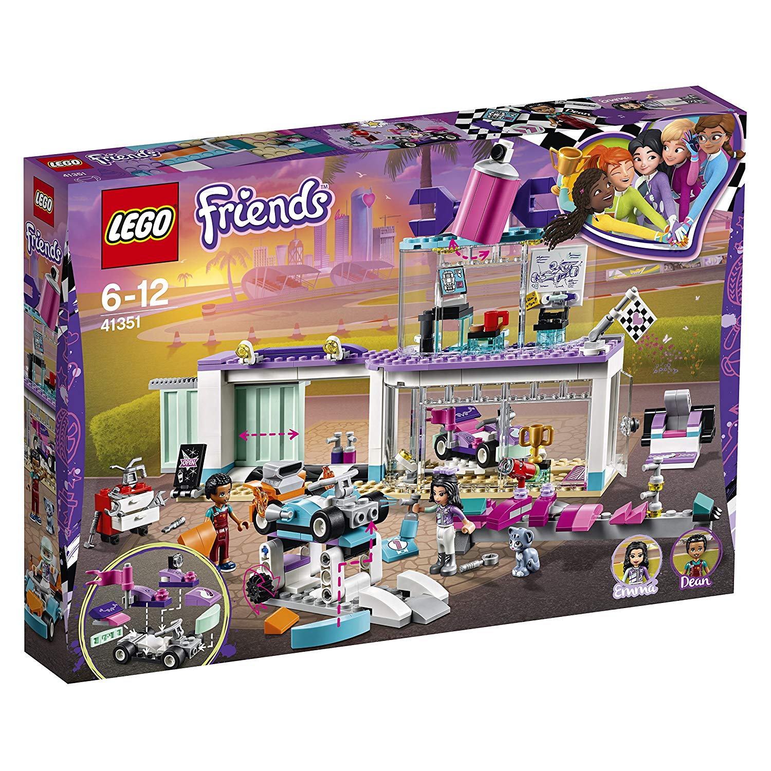LEGO® Friends 41351 - Tuning Werkstatt