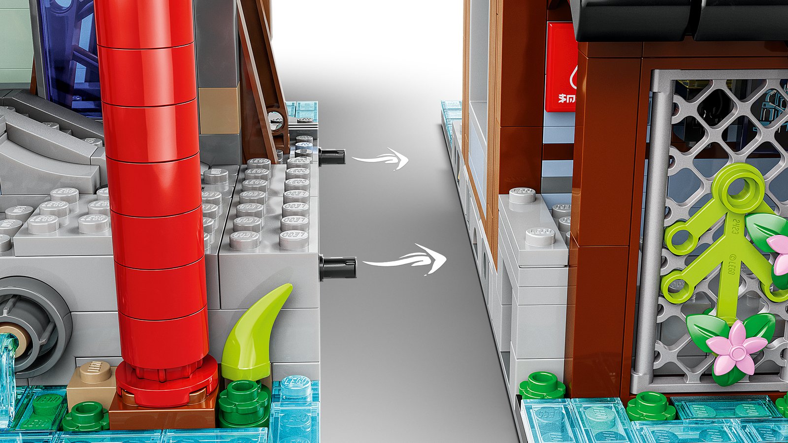 LEGO 71837 LEGO® Ninjago 71837 - NINJAGO® City Werkstätten – Detailansicht 6