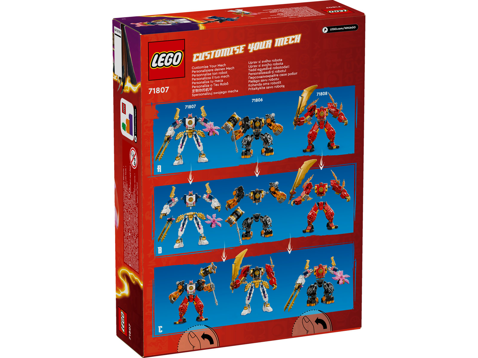 LEGO® Ninjago 71807 - Soras Technikmech