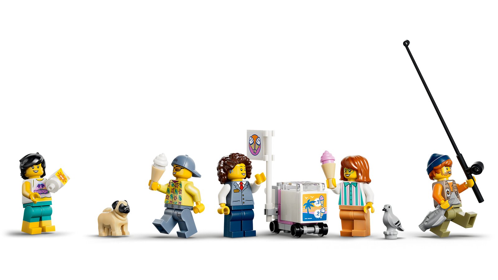 LEGO 60506 LEGO® City 60506 - Klassische Strandstraßenbahn – Detailansicht 1