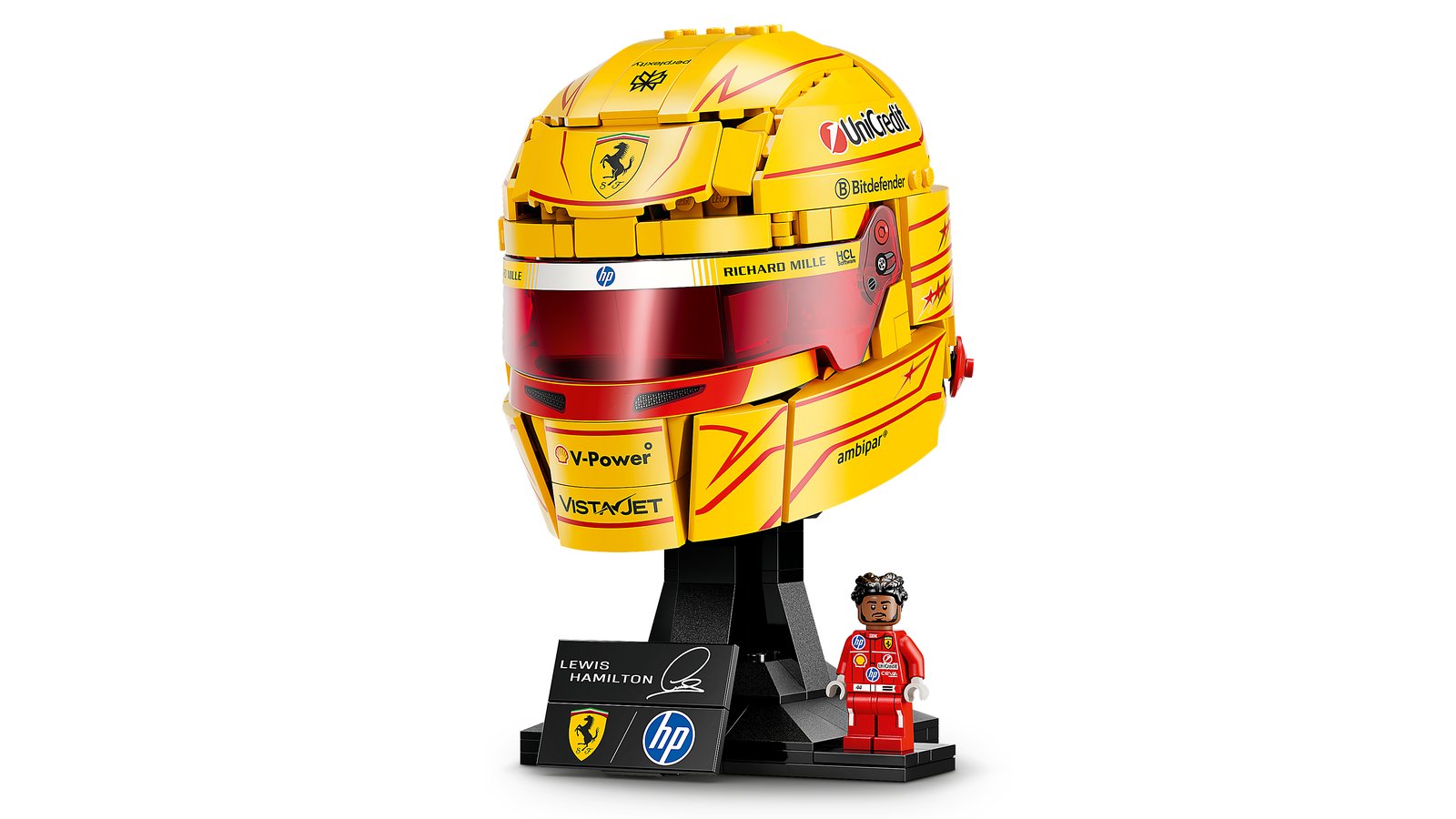 LEGO 43022 LEGO® Editions 43022 - Scuderia Ferrari HP Lewis Hamilton Helm – Primäres Produktbild