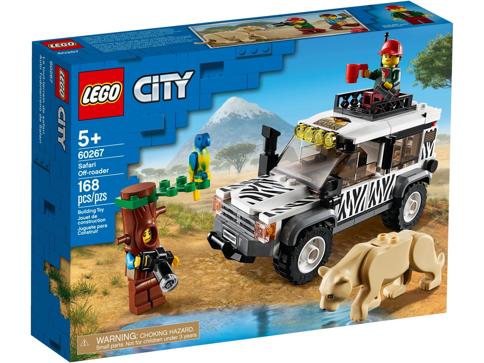 LEGO® City 60267 - Safari-Geländewagen - Box Front