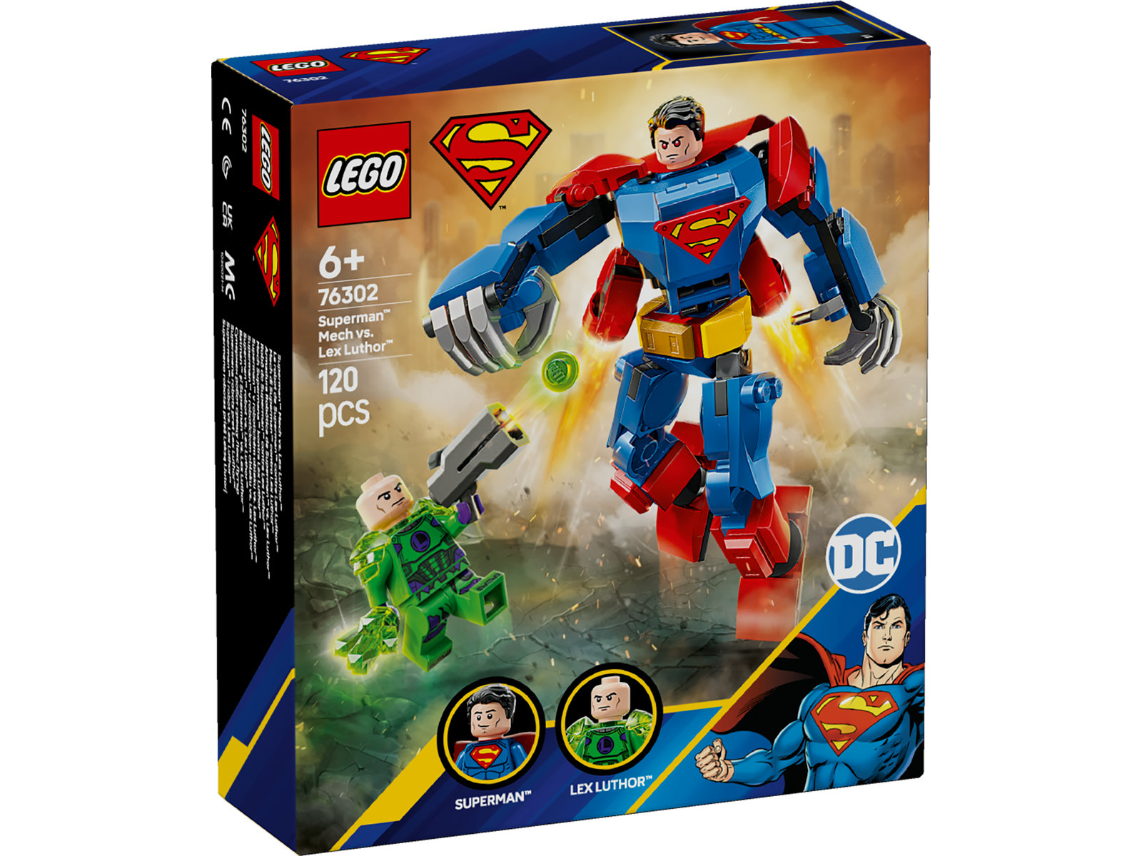 LEGO® Super Heroes 76302 - Superman™ Mech vs. Lex Luthor™ LEGO® Super Heroes 76302 - Superman™ Mech vs. Lex Luthor™