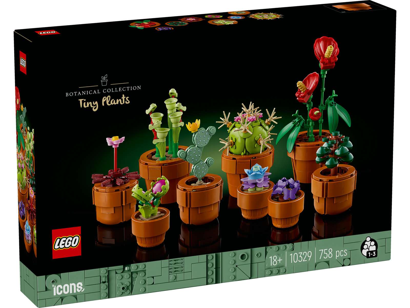 LEGO® Icons 10329 - Mini Pflanzen