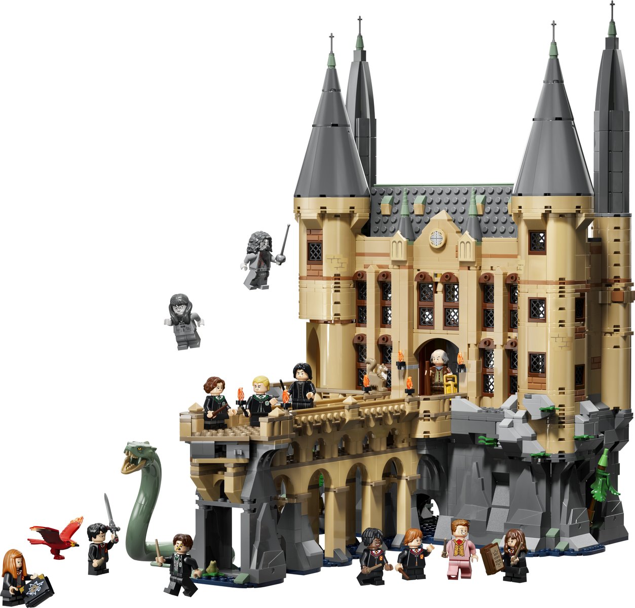 LEGO 76473 LEGO® Harry Potter™ 76473 - Schloss Hogwarts™: Ostflügel – Produktfoto