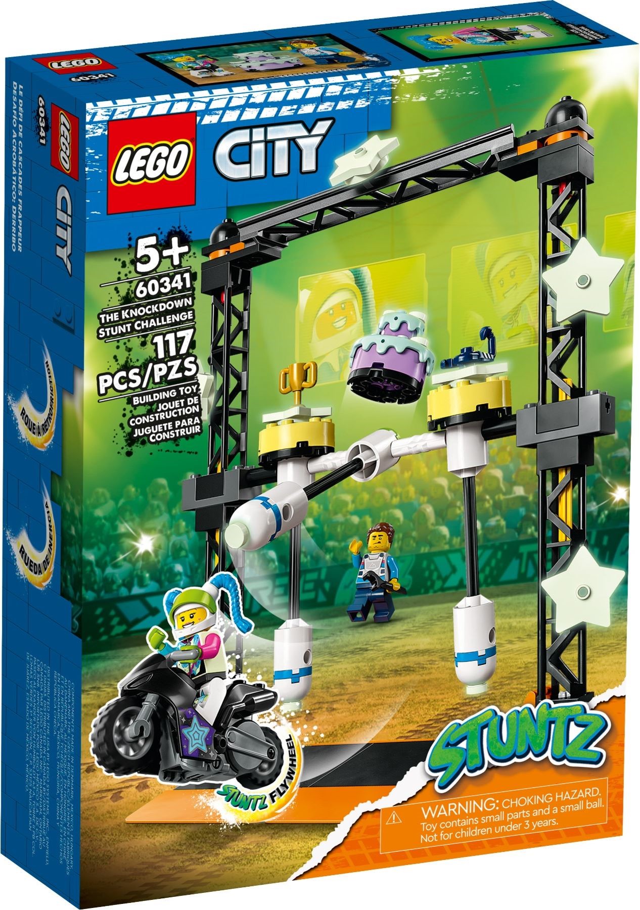 LEGO® City 60341 - Umstoß-Stuntchallenge - Box Front