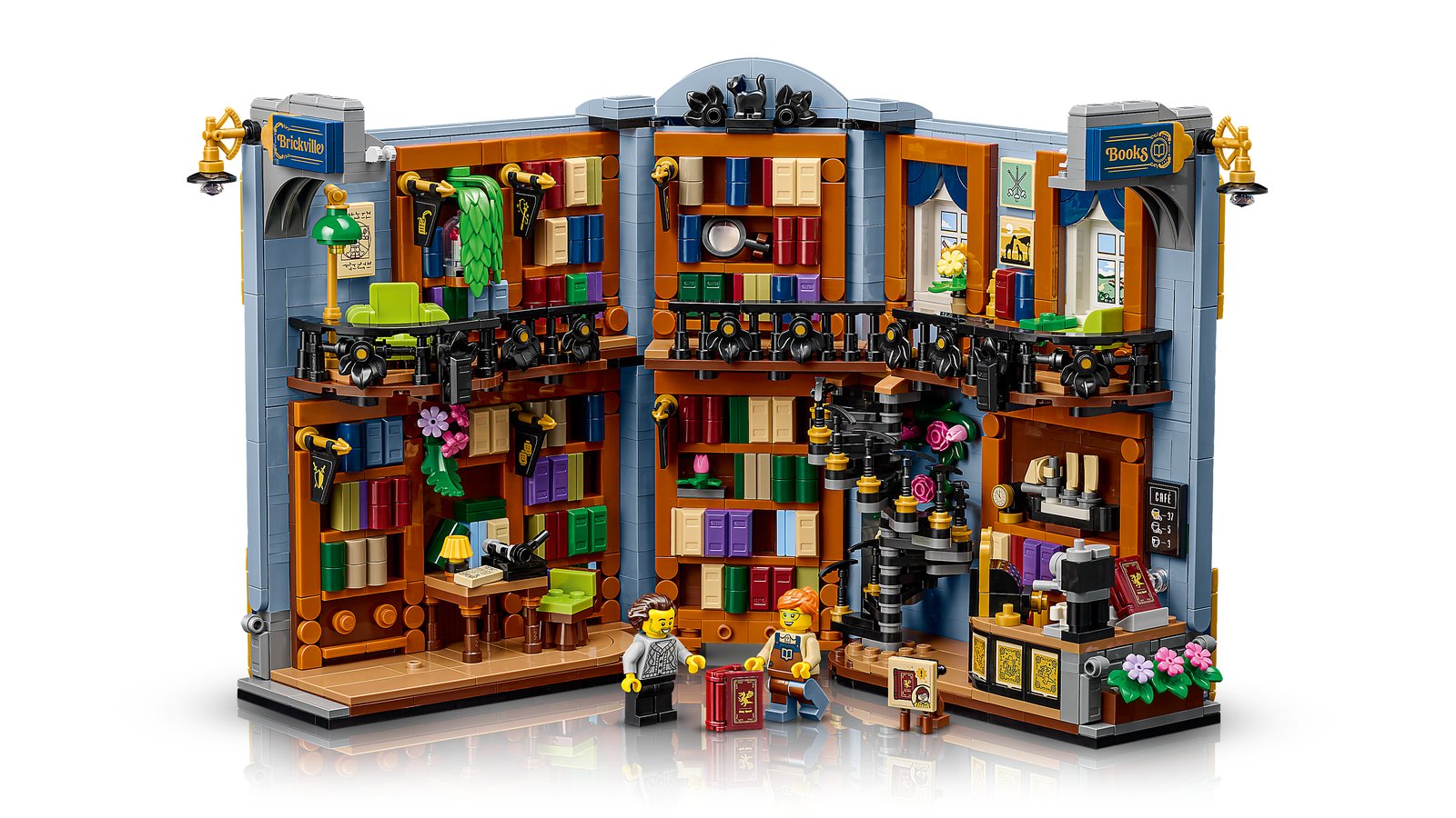 LEGO 11379 LEGO® Icons 11379 - Buchladen: Buchstütze – Primäres Produktbild