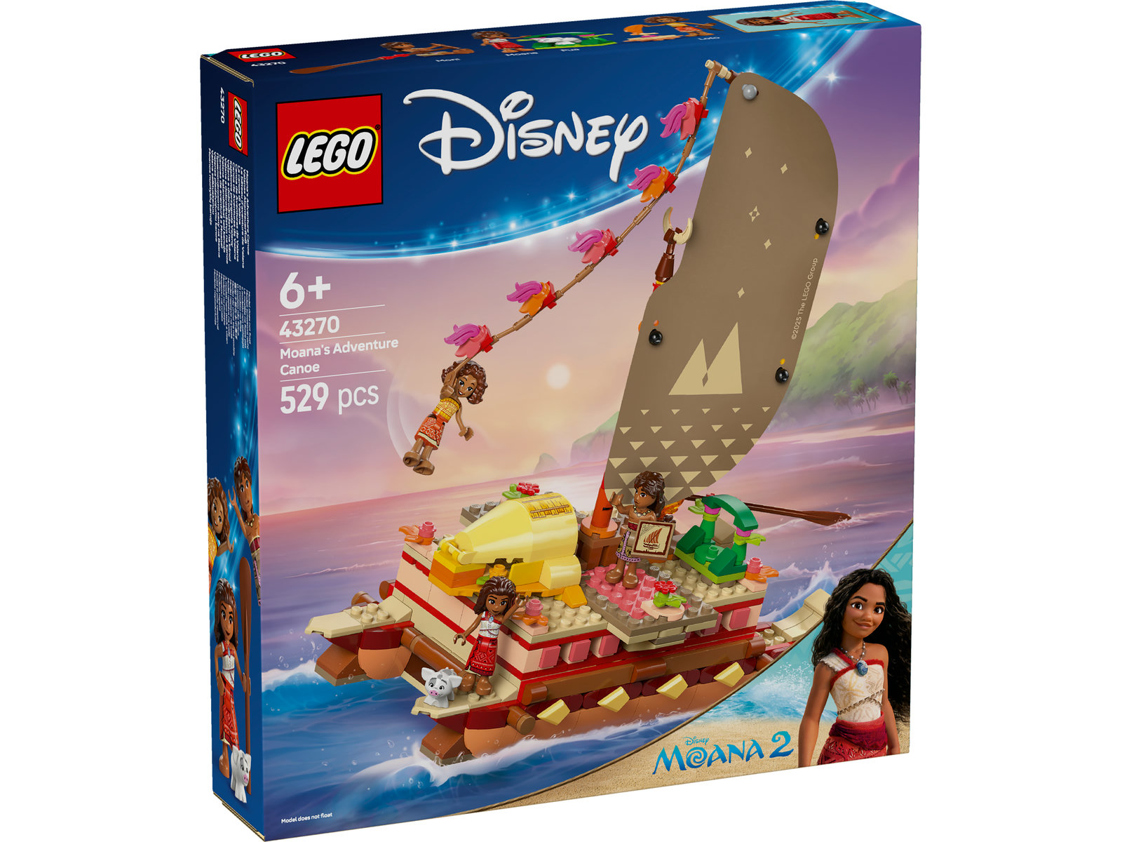 LEGO® Disney Princess 43270 - Vaianas Abenteuerfloß LEGO® Disney Princess 43270 - Vaianas Abenteuerfloß