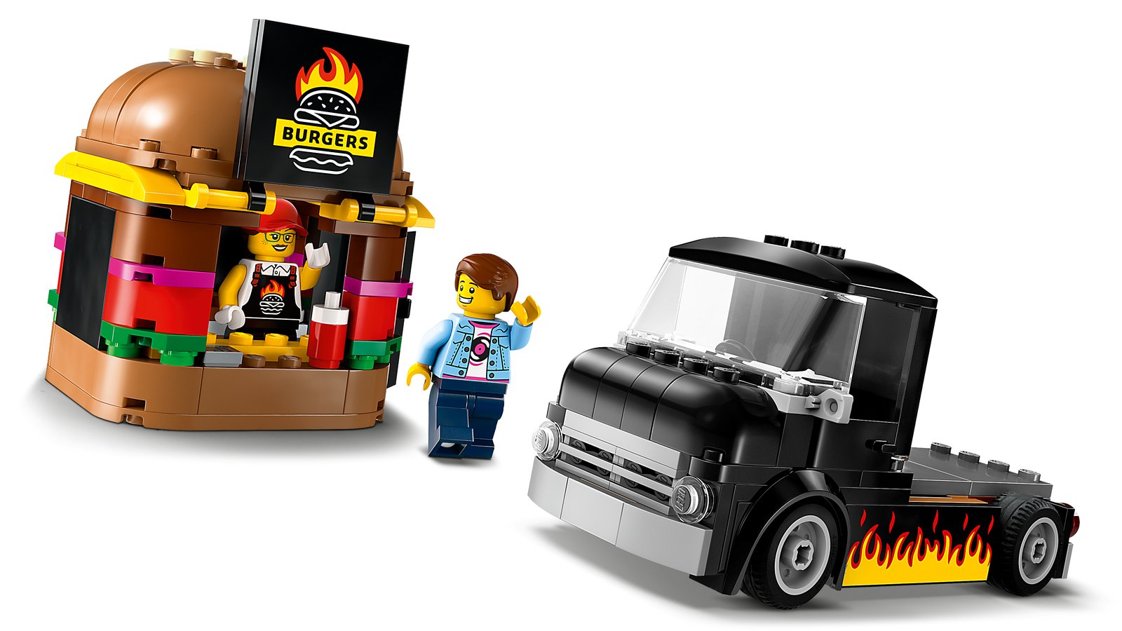 LEGO 60404 LEGO® City 60404 - Burger-Truck – Detailansicht 2