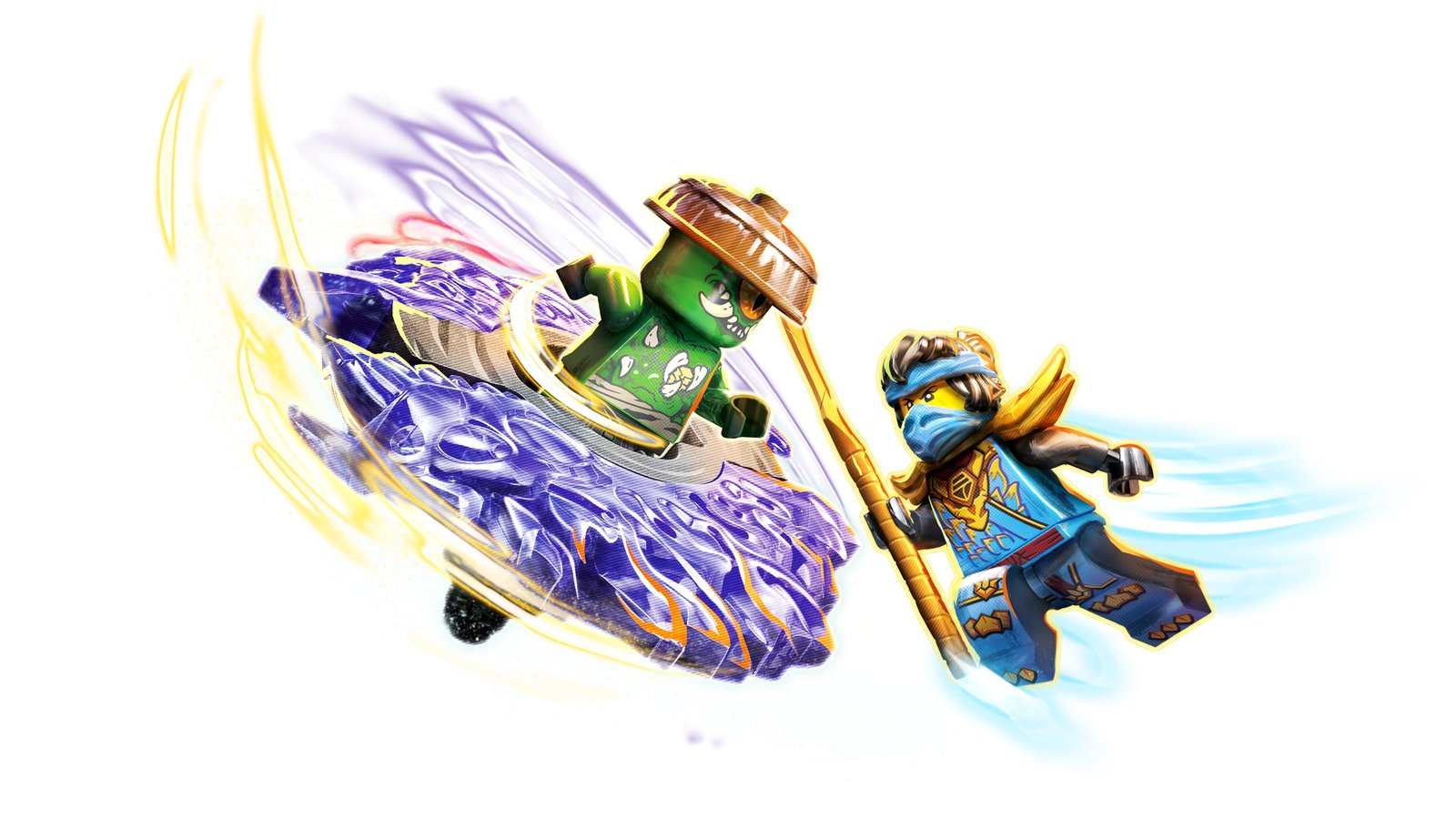 LEGO 71849 LEGO® Ninjago 71849 - Nya vs. Mutationsmonster-Spinner – Primaeres Produktbild