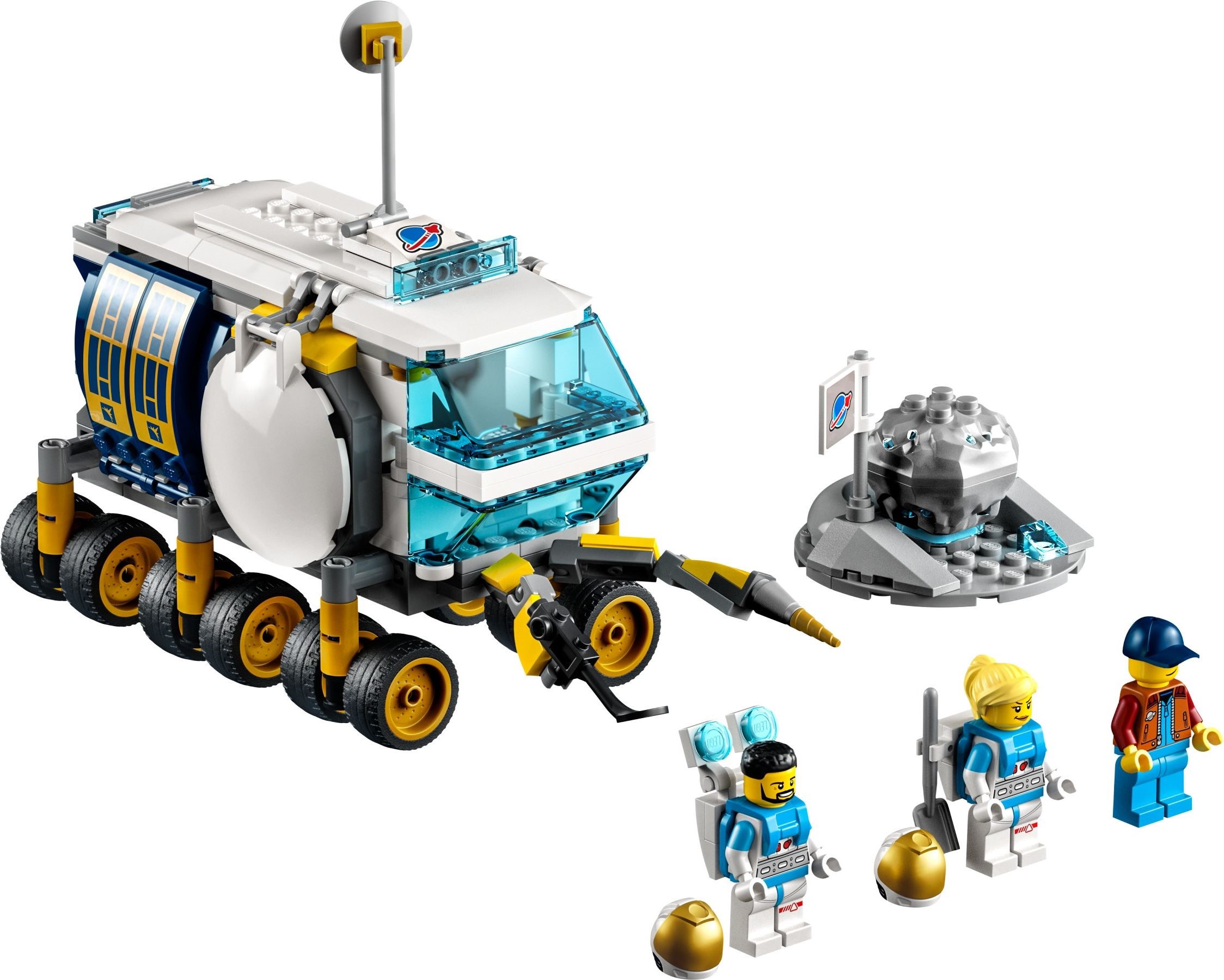 LEGO® City 60348 - Mond-Rover - Set
