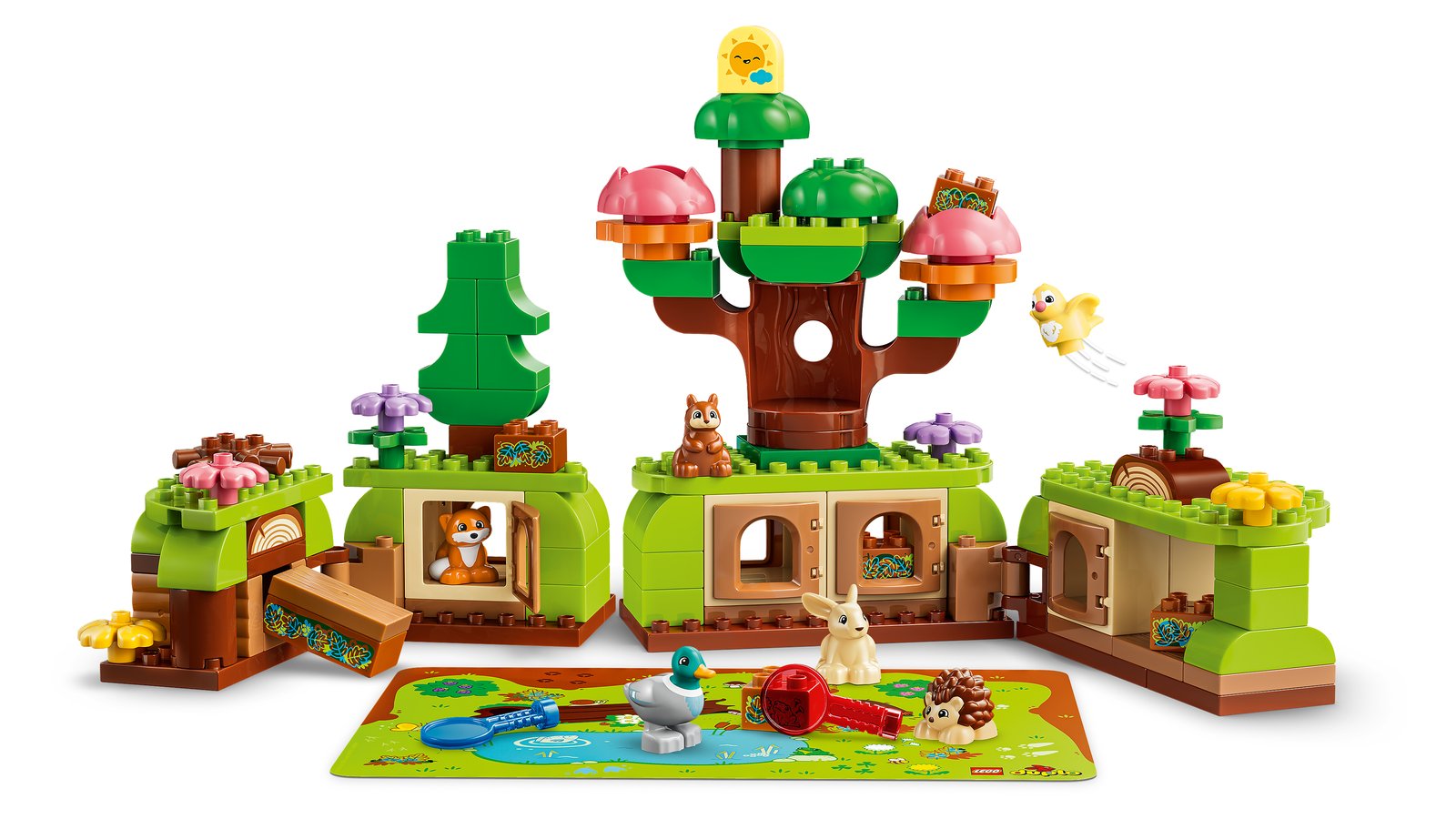 LEGO 10480 LEGO® DUPLO® 10480 - Wald mit wilden Tieren – Primäres Produktbild