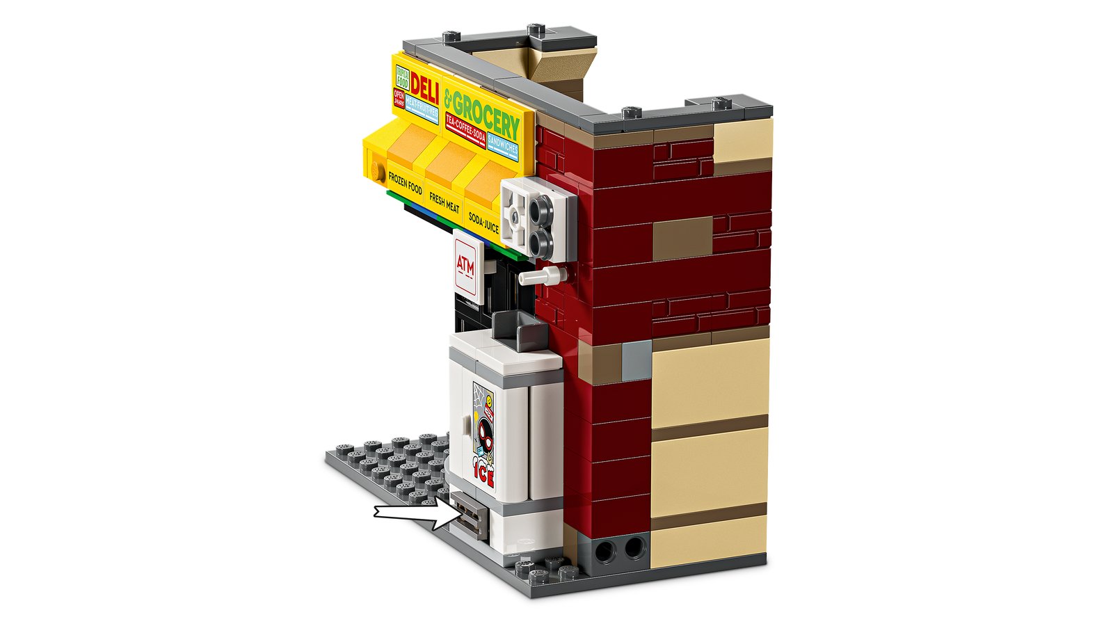 LEGO 76311 LEGO® Super Heroes 76311 - Spider-Verse: Miles Morales vs. Spot – Detailansicht 3