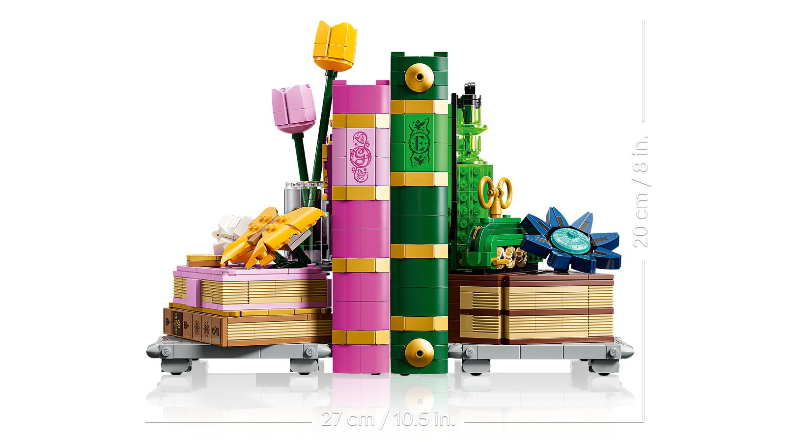 LEGO 75691 LEGO® Wicked 75691 - Glinda und Elphaba Bücherstützen – Detailansicht 3