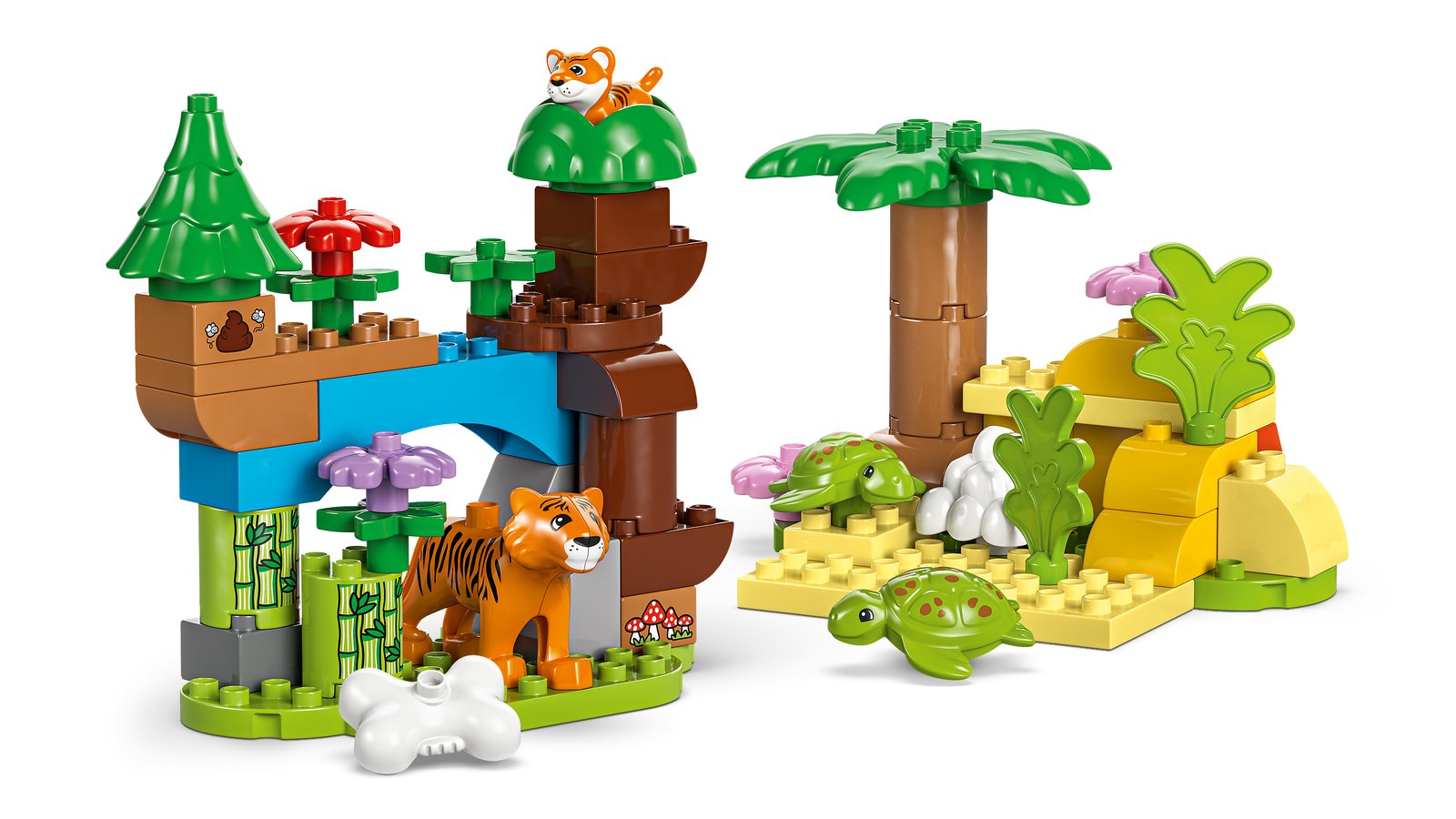 LEGO 10446 LEGO® DUPLO 10446 - Wildtier-Familien 3-in-1-Set – Detailansicht 1