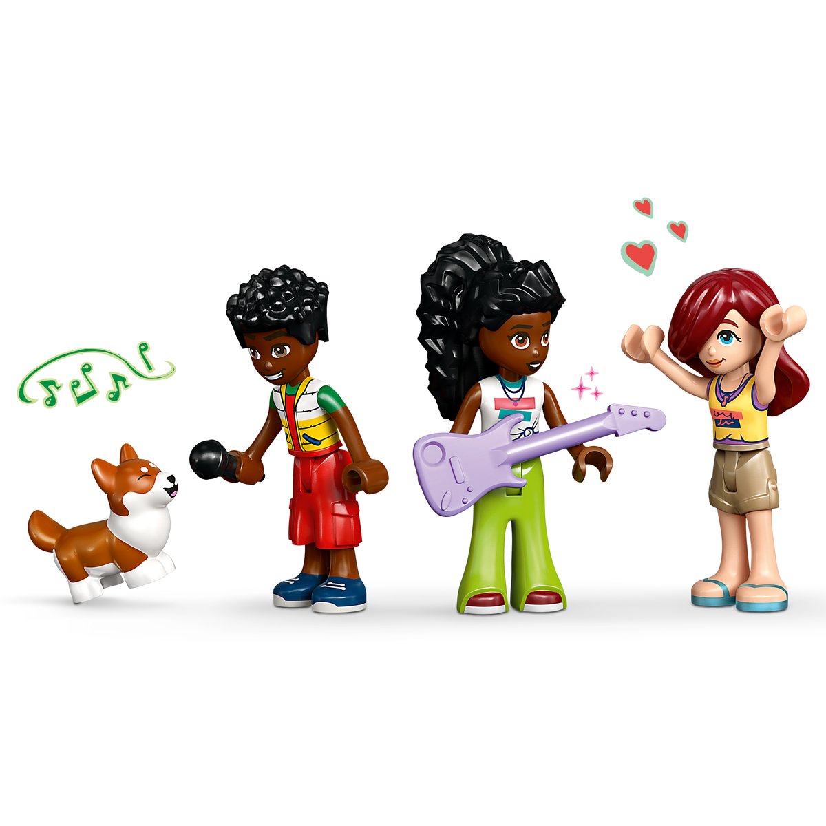 LEGO 42653 LEGO® Friends 42653 - Musikladen & Wohnung – Detailansicht 3