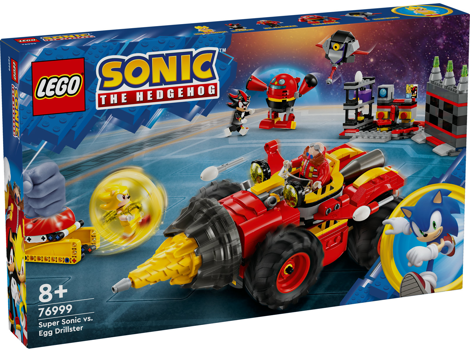 LEGO® Sonic 76999 - Super Sonic vs. Egg Drillster LEGO® Sonic 76999 - Super Sonic vs. Egg Drillster